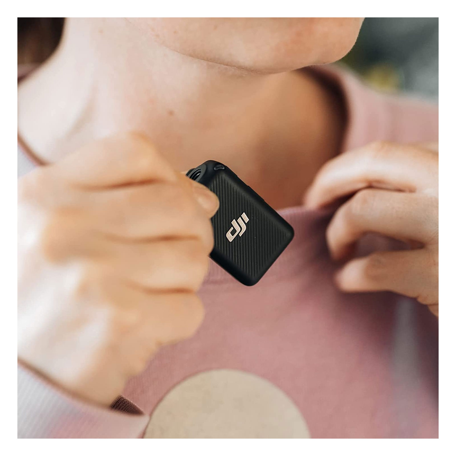 DJI Mic (1 Sender + 1 Empfänger) Lavalier-Funkmikrofon mit 250 m Reichweite