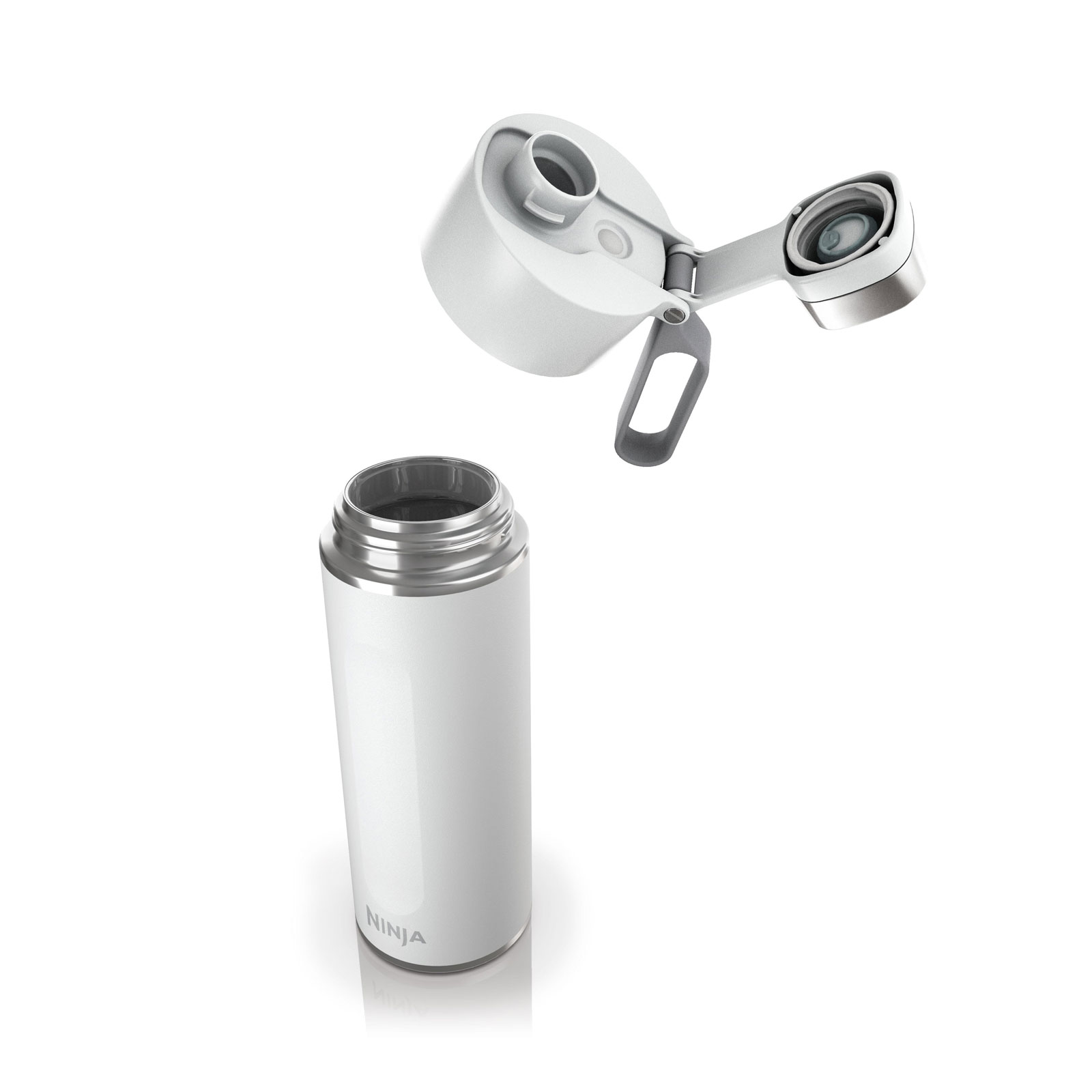 Ninja DW2401EUUKWH Thirsti 700ml Travel Bottle White Trinkflasche Ninja DW2401EUUKWH Thirsti 700ml Travel Bottle White Trinkflasche