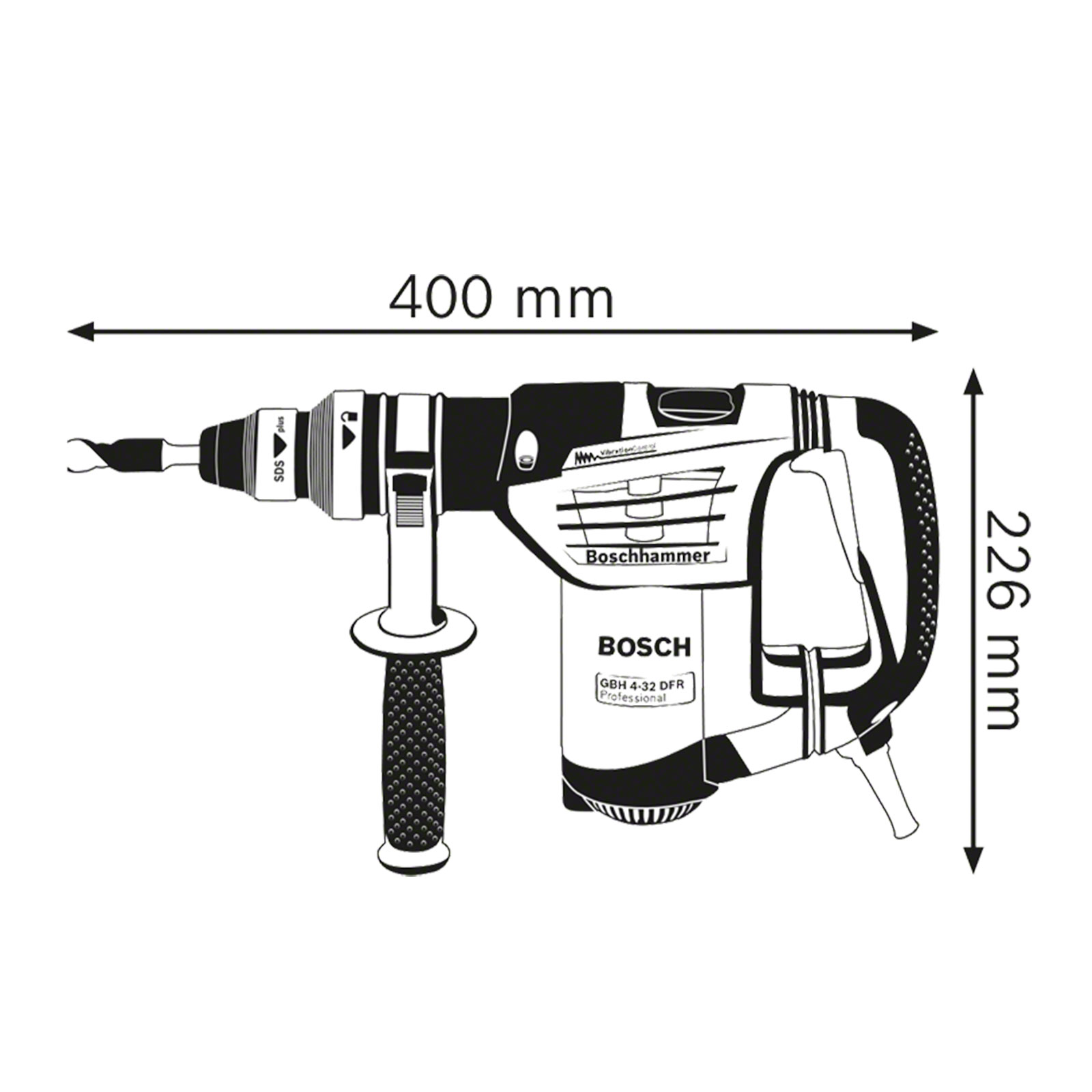 Bosch Professional GBH 4-32 DFR Bohrhammer