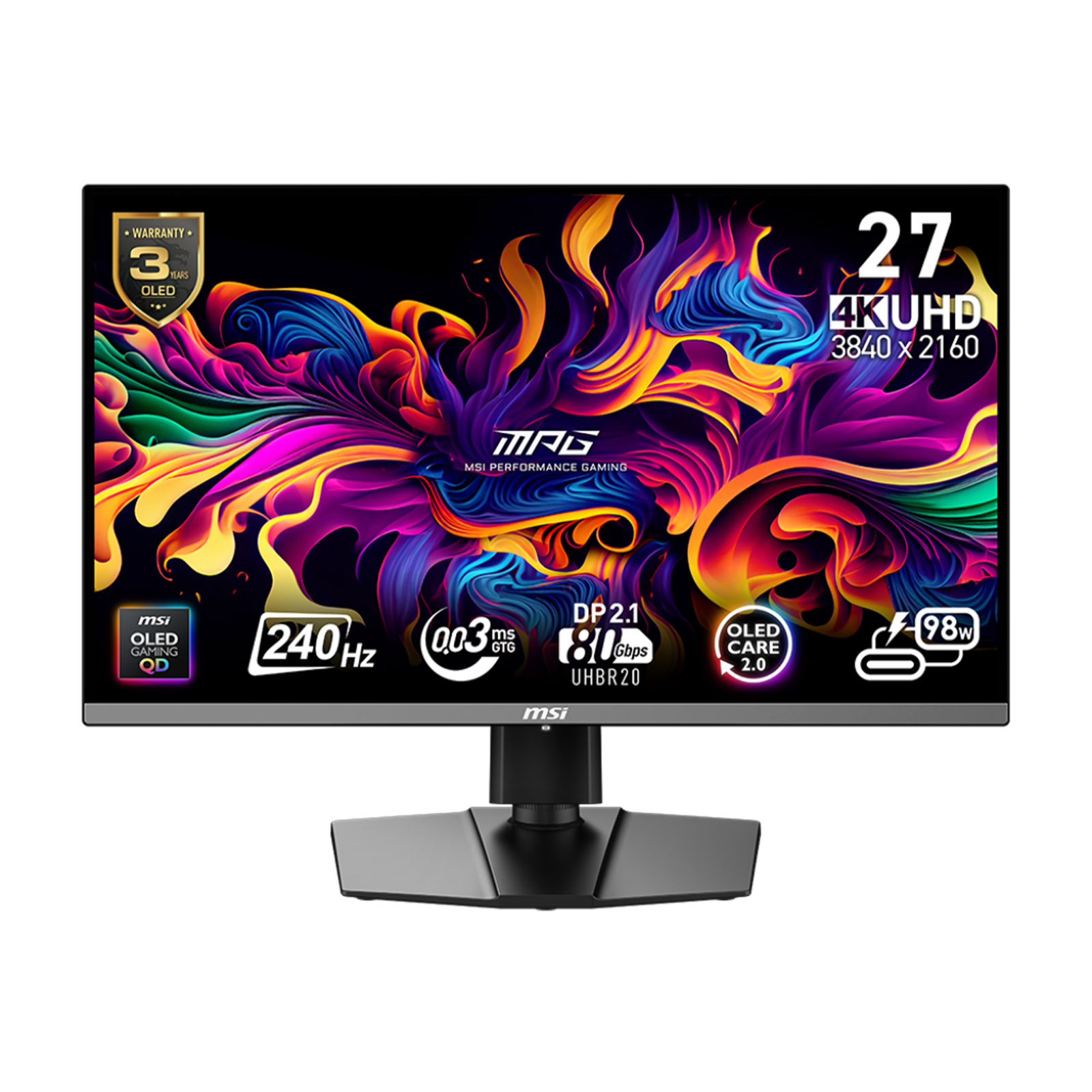 MSI MPG 272URX QD-OLED Monitor