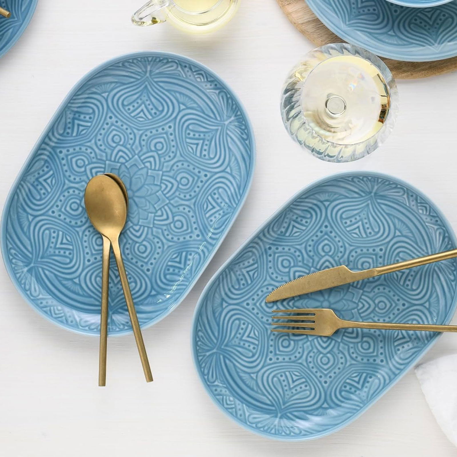 CreaTable Orient Mandala 21625 Platten Set, 2-teilig