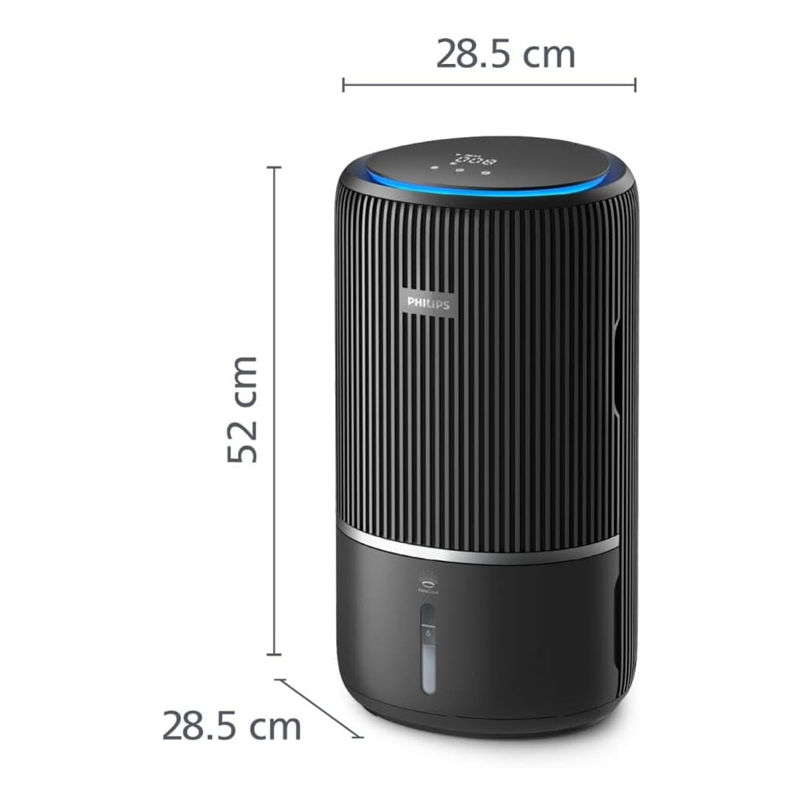 Philips AC3421/13 PureProtect Water 3400 Series Intelligenter 2-in-1-Luftreiniger und -befeuchter