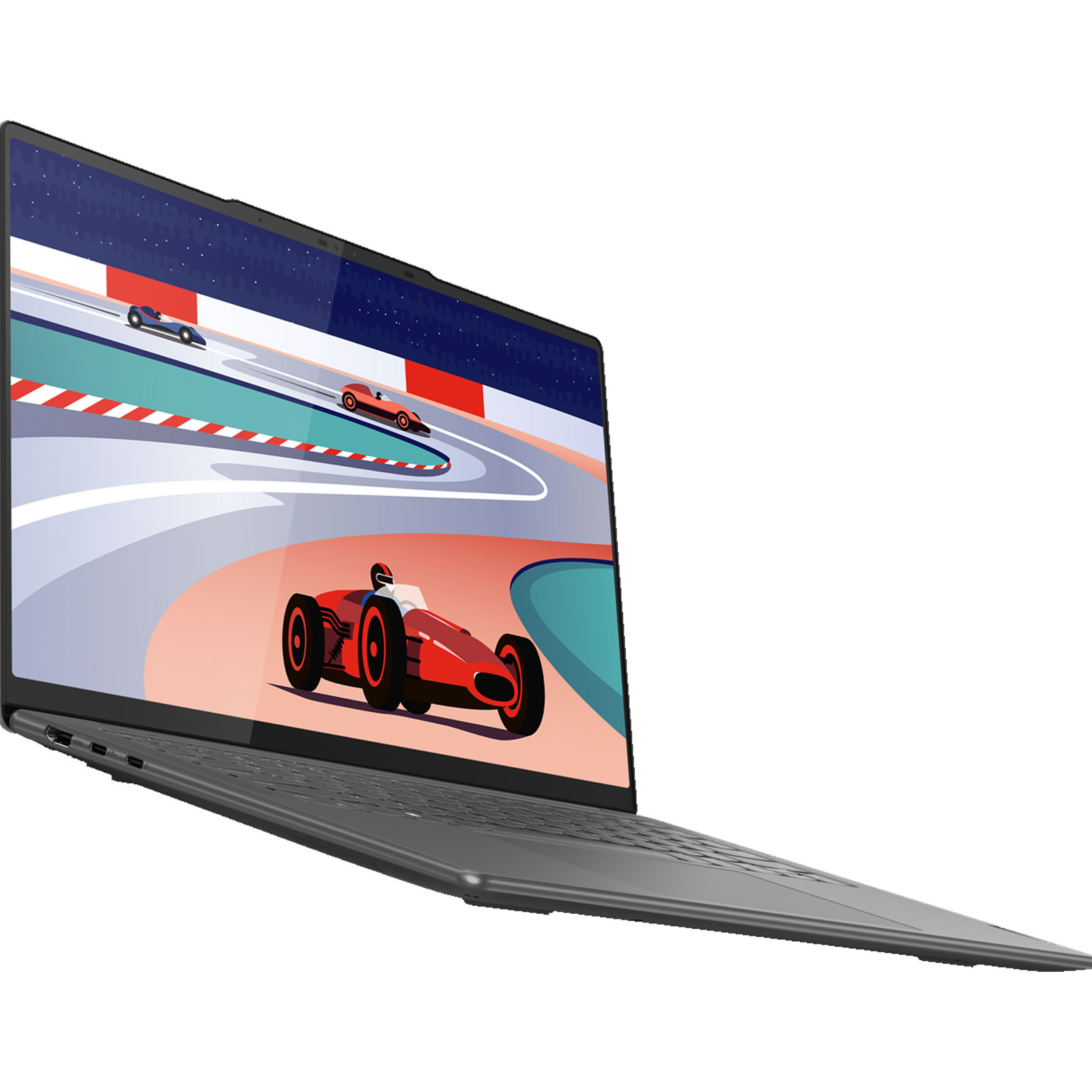 Lenovo Yoga 7 (14ARP8), Grau, 14 Zoll, WUXGA, AMD Ryzen 5 7535U, 16 GB, 512 GB M.2 SSD, AMD 660M (82YM004YGE)