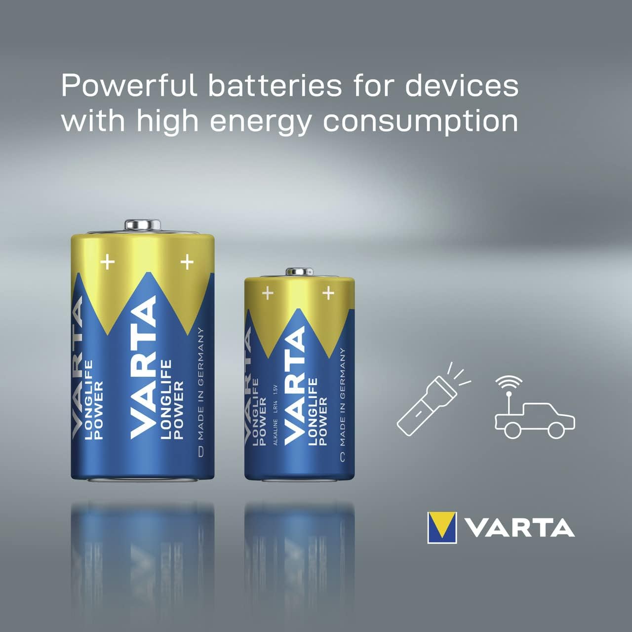 VARTA LONGLIFE Power C BABY 2er Blister Batterie