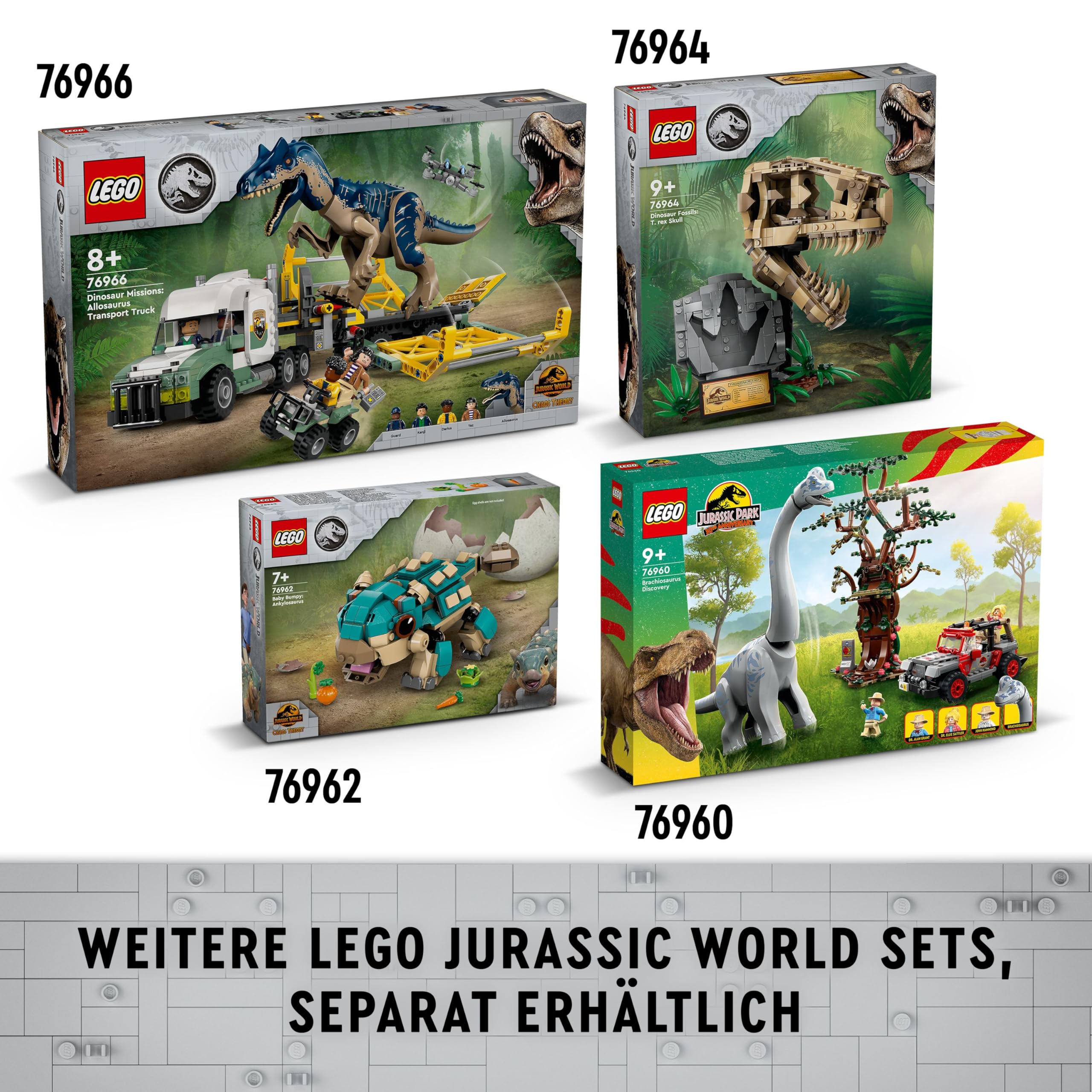 LEGO Jurassic World Dinosaurier-Missionen: Entdeckung des Stegosaurus 76965