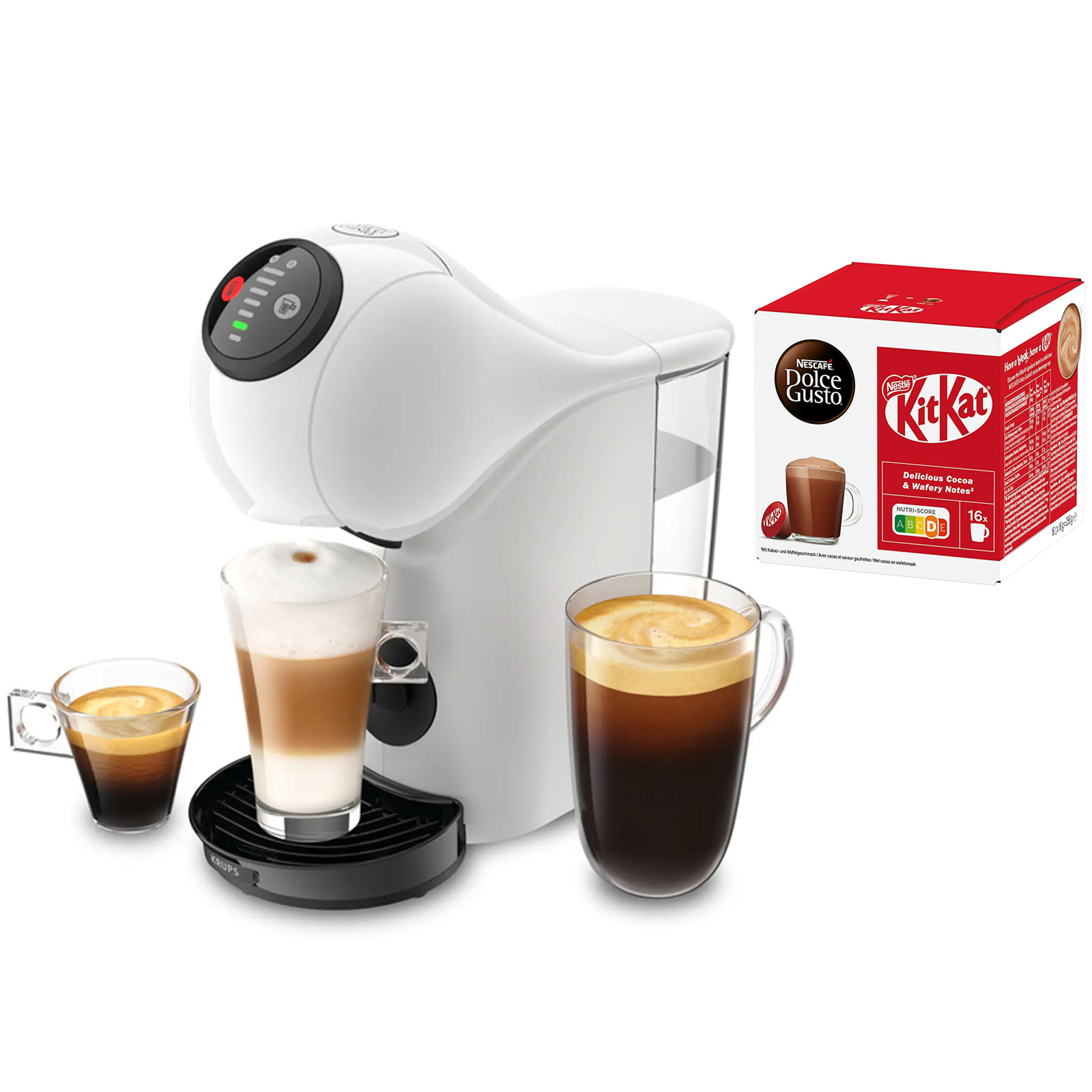 Krups KP2431.25 Dolce Gusto GENIO S + 1 Pck. KitKat