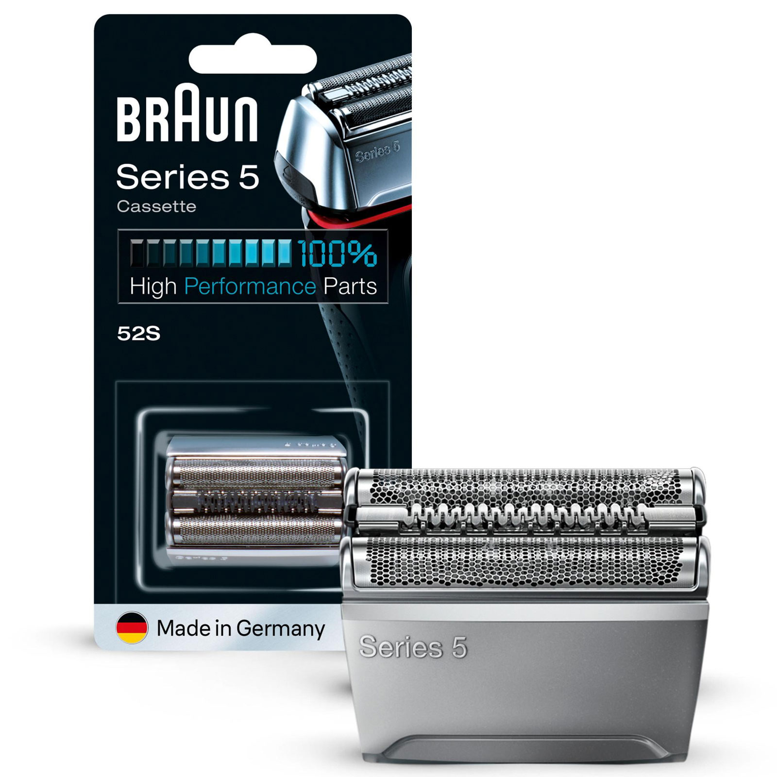 BRAUN Kombipack KP 52S Silber