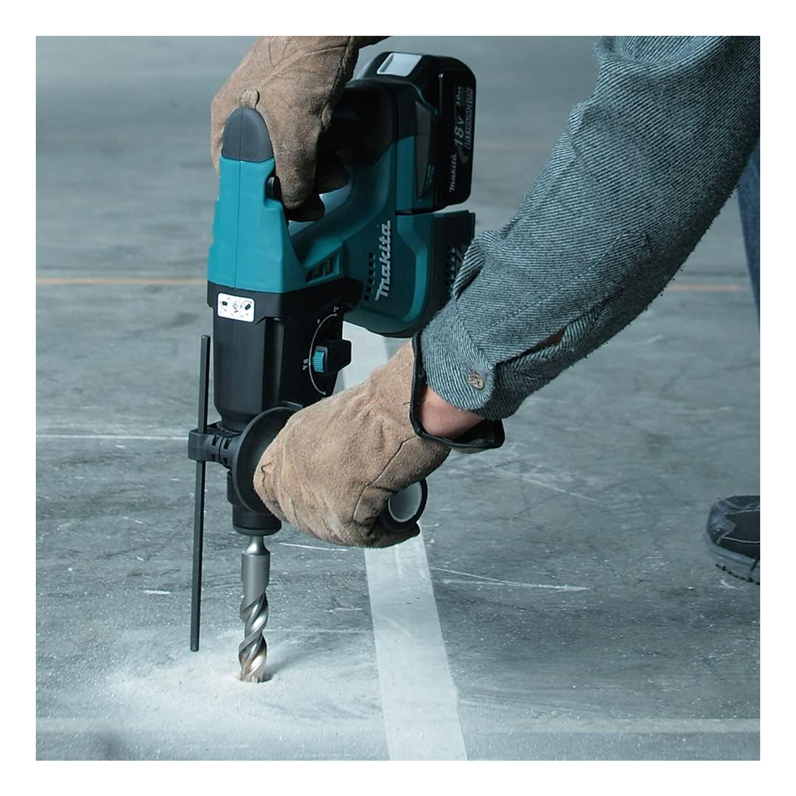 Makita Akku-Kombihammer f. SDS-PLUS 18V (ohne Akku, ohne Ladegerät) DHR243Z