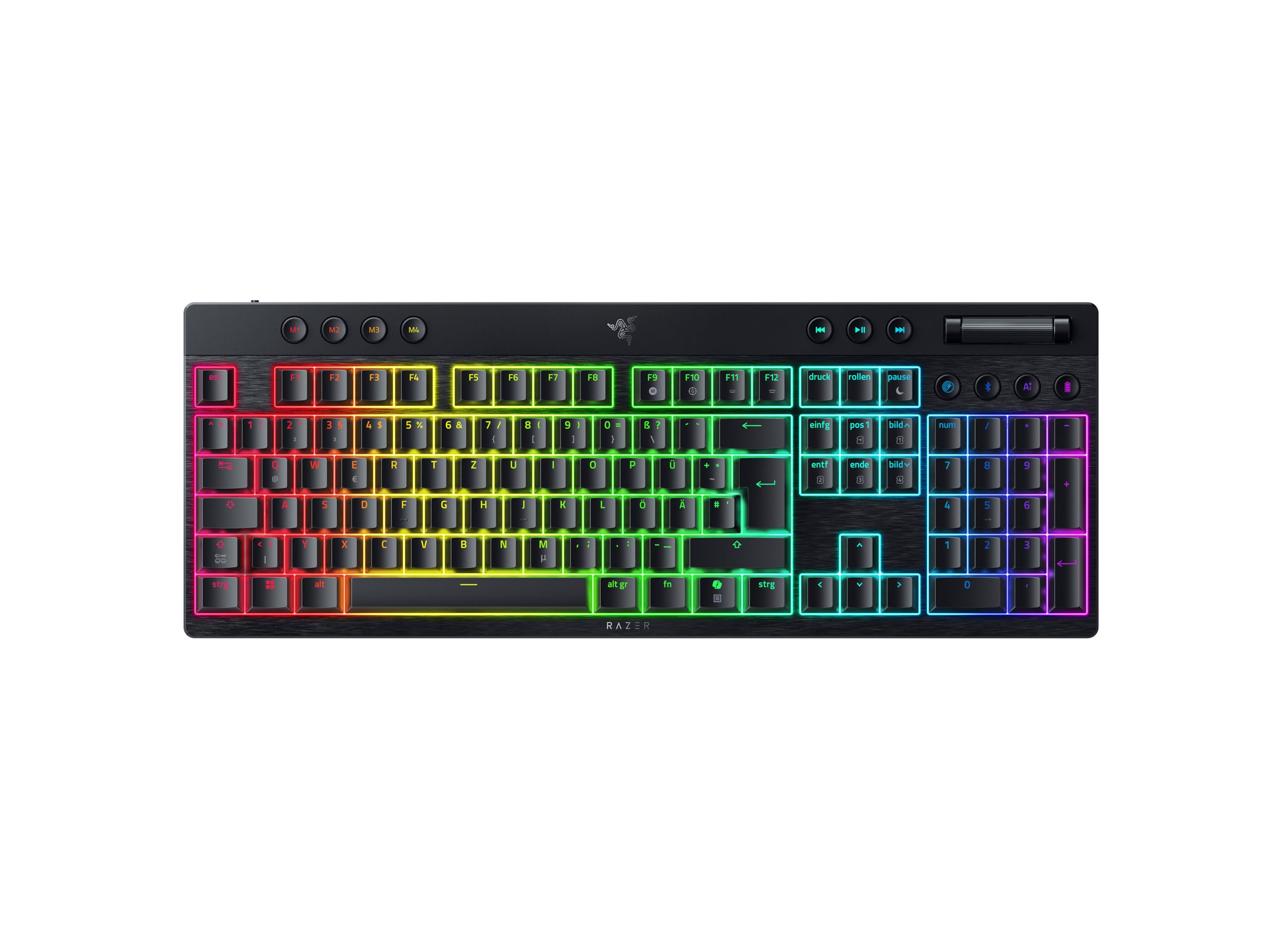 Razer BlackWidow V4 Low-Profile HyperSpeed -  mechanische Gaming-Tastatur