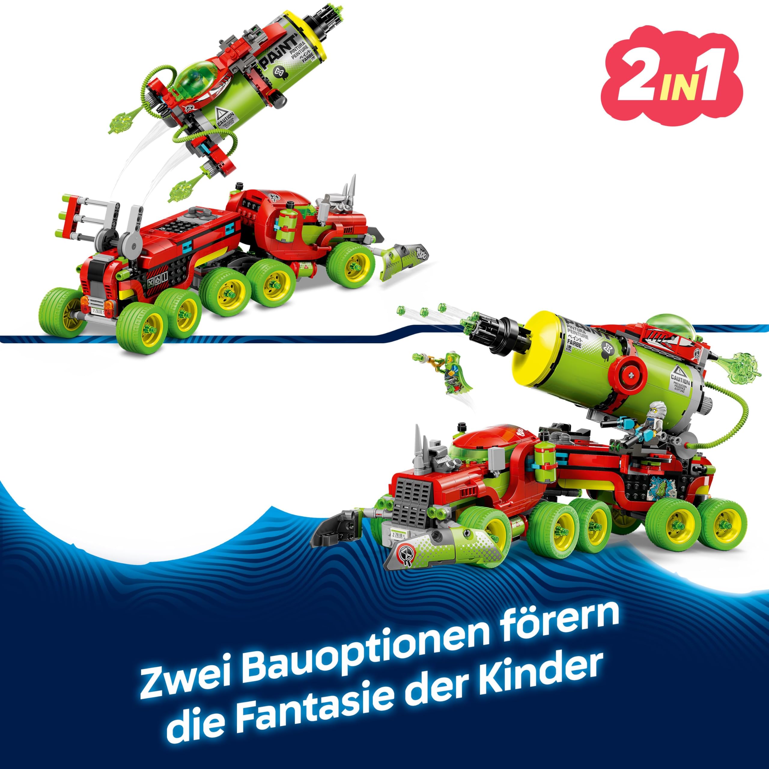 LEGO DREAMZzz 2-in-1 Mateos Sprühdosen-Truck 71499