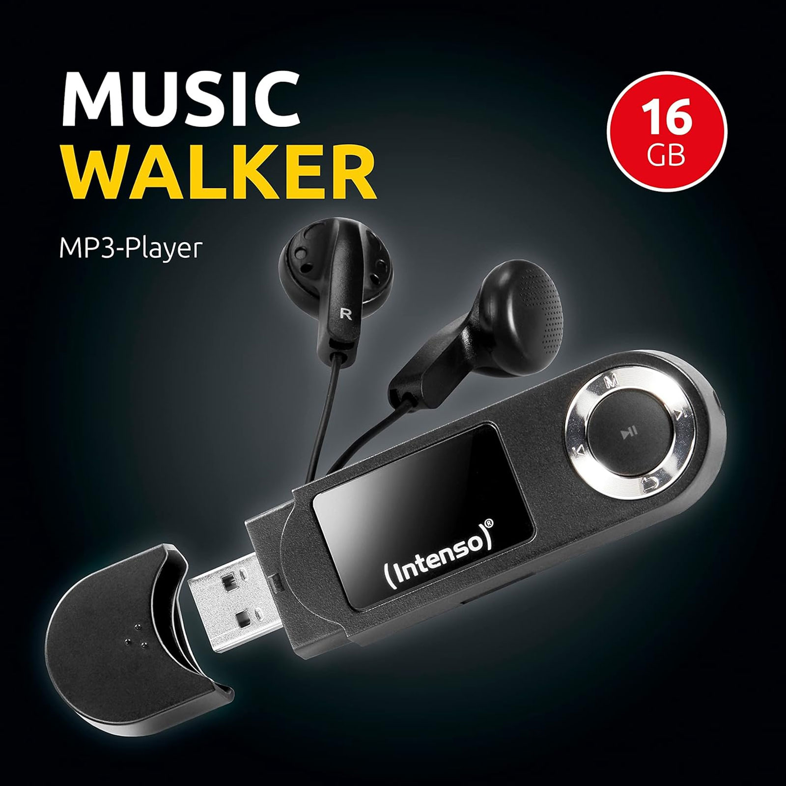 Intenso Music Walker 16 GB MP3-Player Intenso Music Walker 16 GB MP3-Player