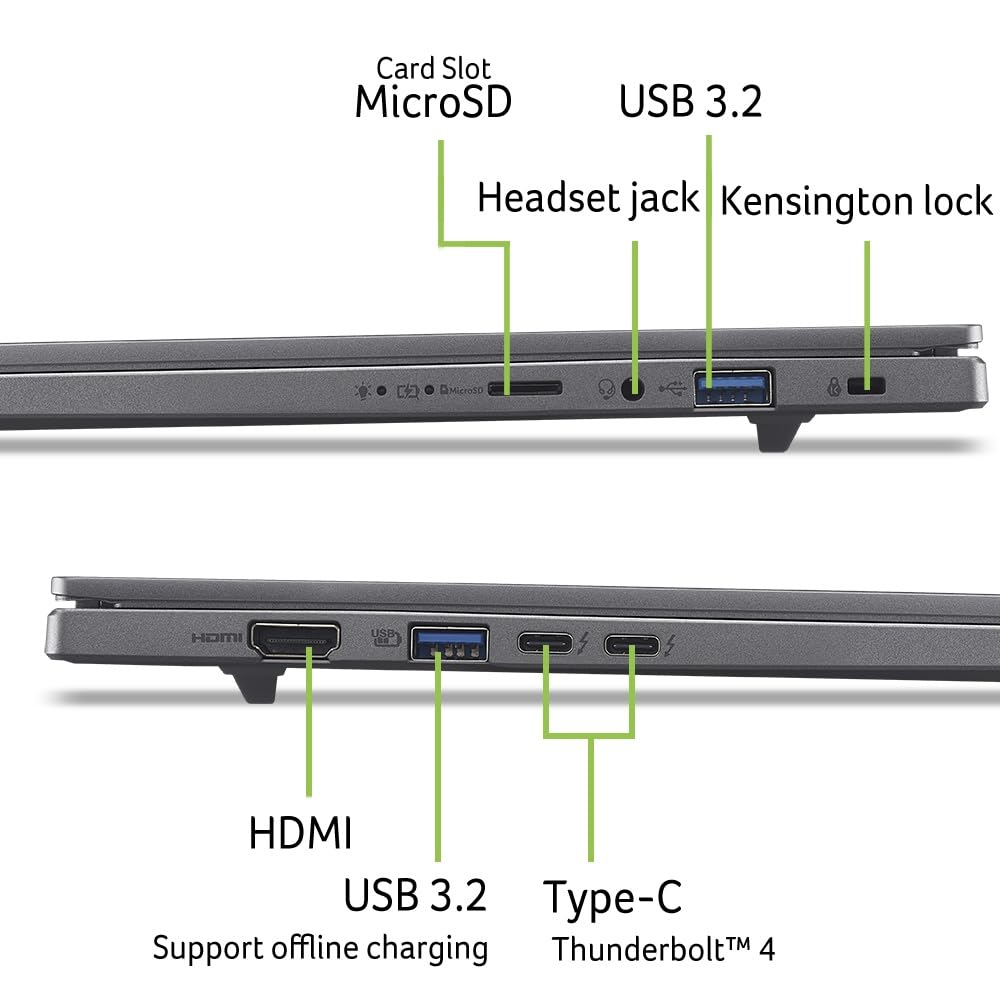 Acer Aspire 16 AI OLED (A16-52M-75LW) AI Laptop, Copilot+ PC, 16"