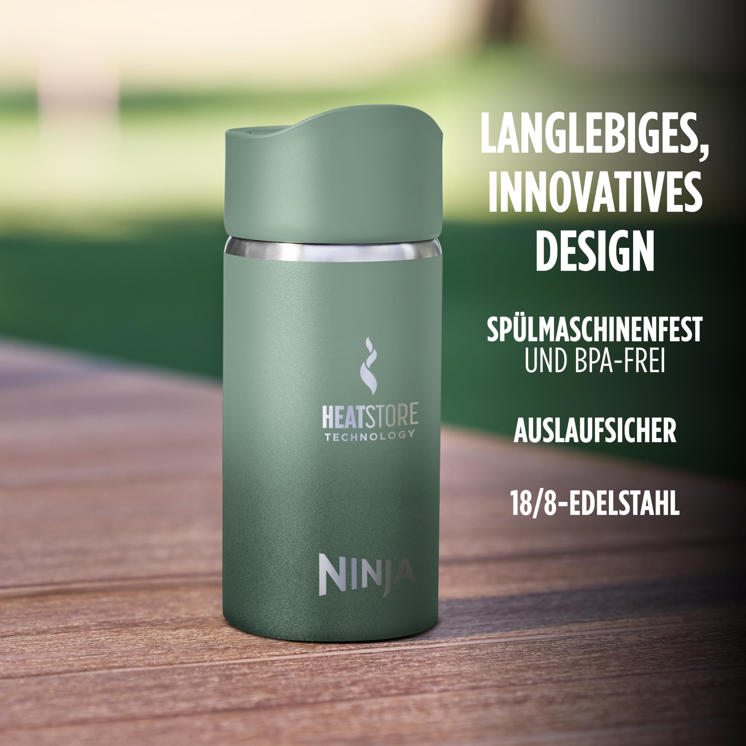 Ninja 300 ml Sip Perfect Trinkflasche für Heißgetränke