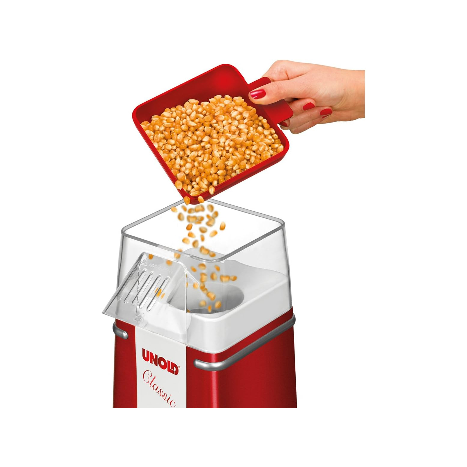 UNOLD 48525 Classic rot mettalic/ weiß UNOLD 48525 Classic rot mettalic/ weiß