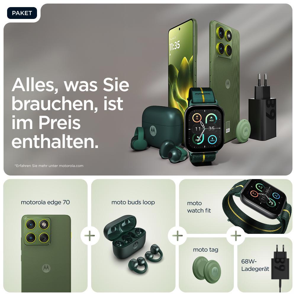 Motorola edge 70 12GB + 512GB PANTONE® Bronze Green Smartphone
