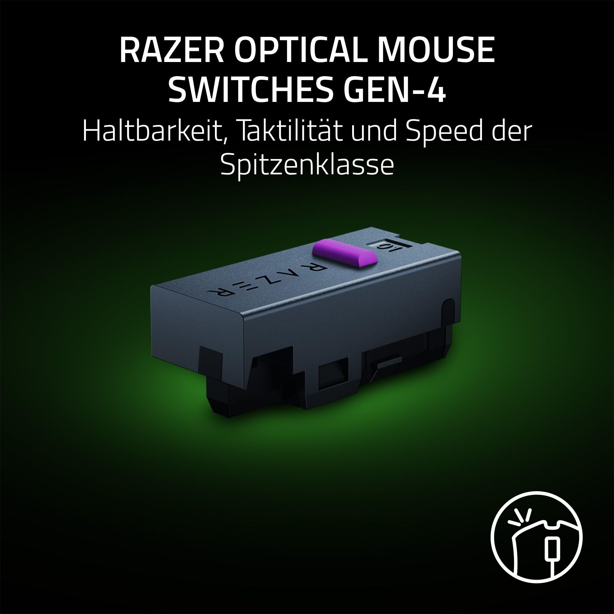 Razer Cobra HyperSpeed - kabellose Leichte anpassbare Gaming-Maus