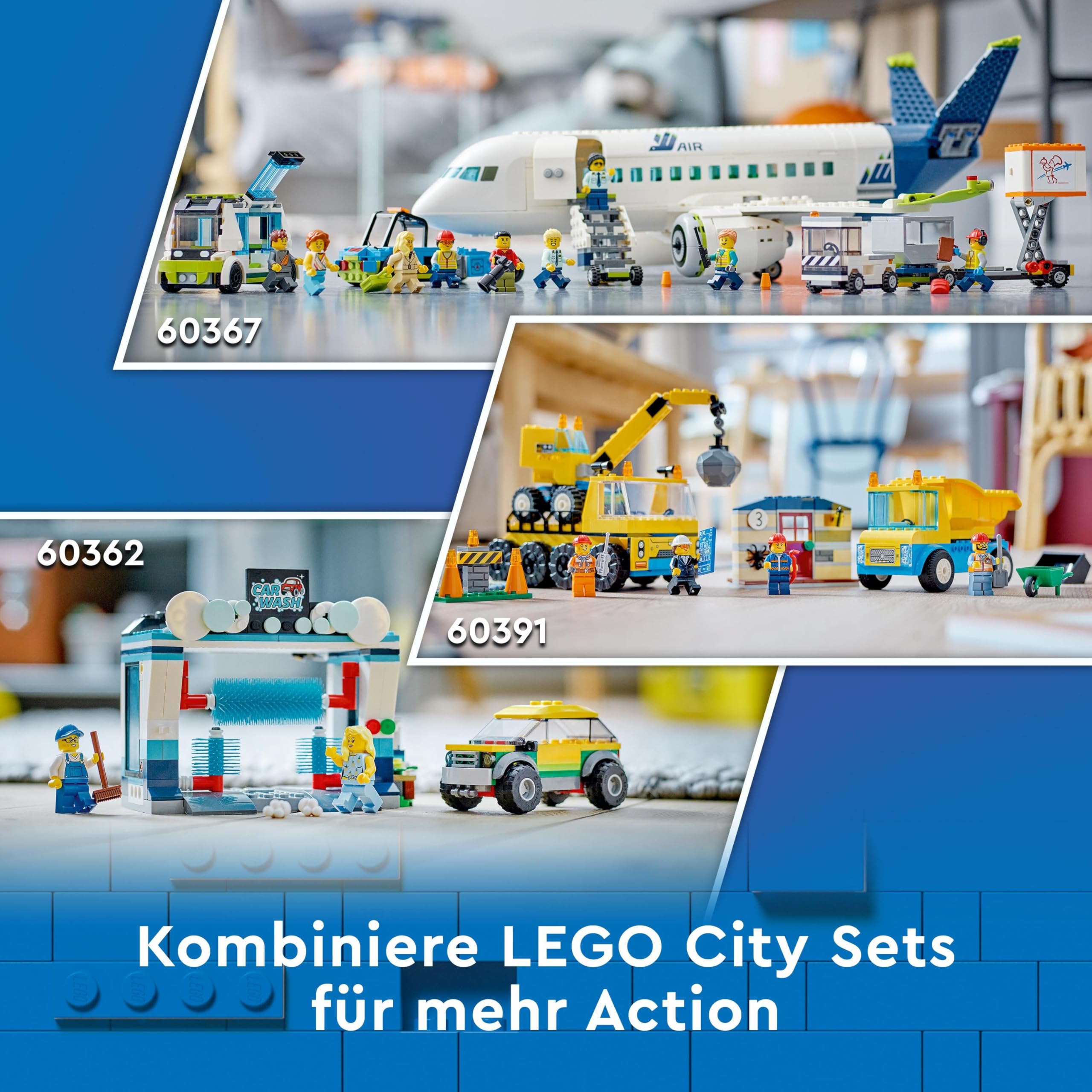 LEGO 60367 City Passagierflugzeug