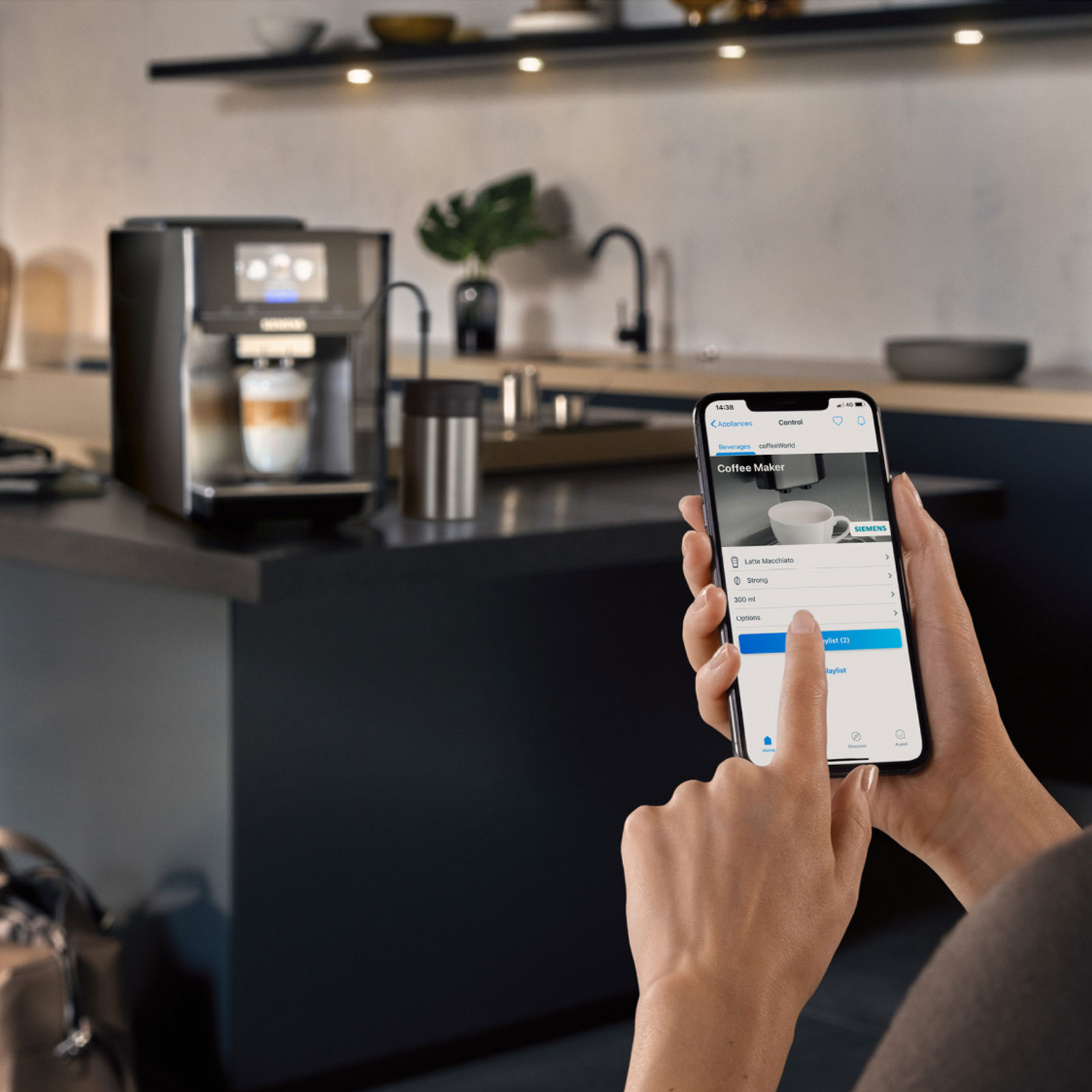 Siemens EQ700 classic, Kaffeevollautomat Siemens EQ700 classic, Kaffeevollautomat