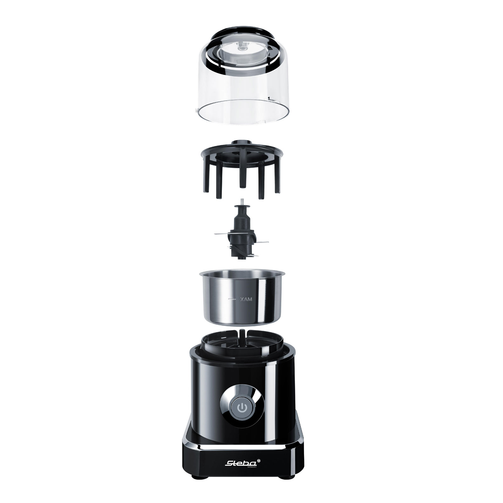 Steba MG 500 schwarz Multi-Zerkleinerer schwarz / Edelstahl Steba MG 500 schwarz Multi-Zerkleinerer schwarz / Edelstahl