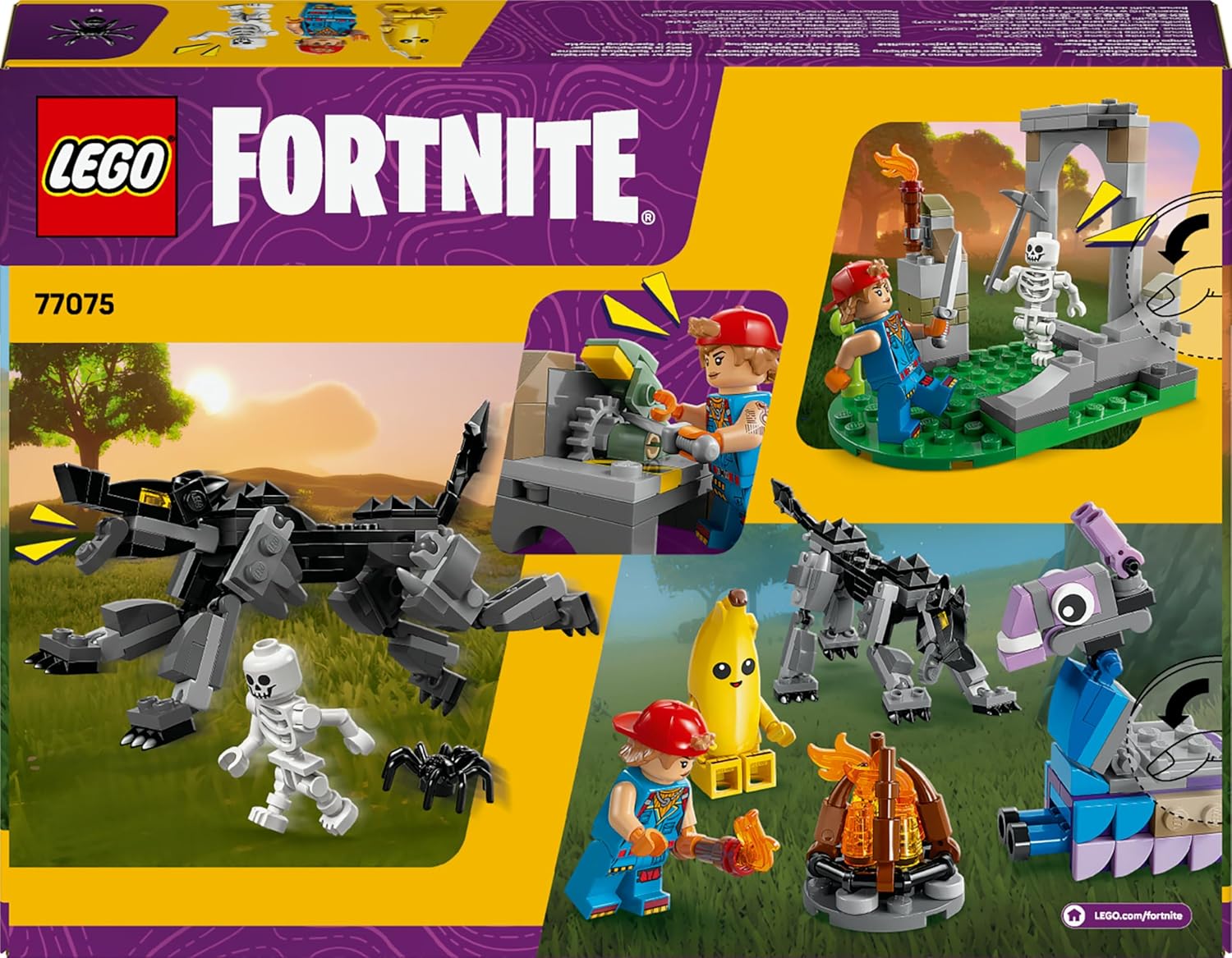 LEGO Fortnite Das Lager von Schali und der Zündkerzenkünstlerin Gaming 77075