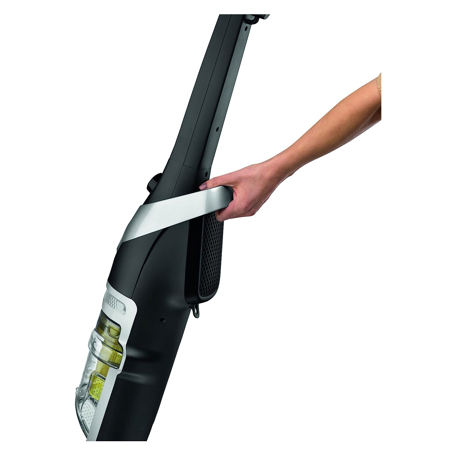ROWENTA RH 8155 WA Powerline Cyclonic Netz-Handstaubsauger schwarz/silber/gelb