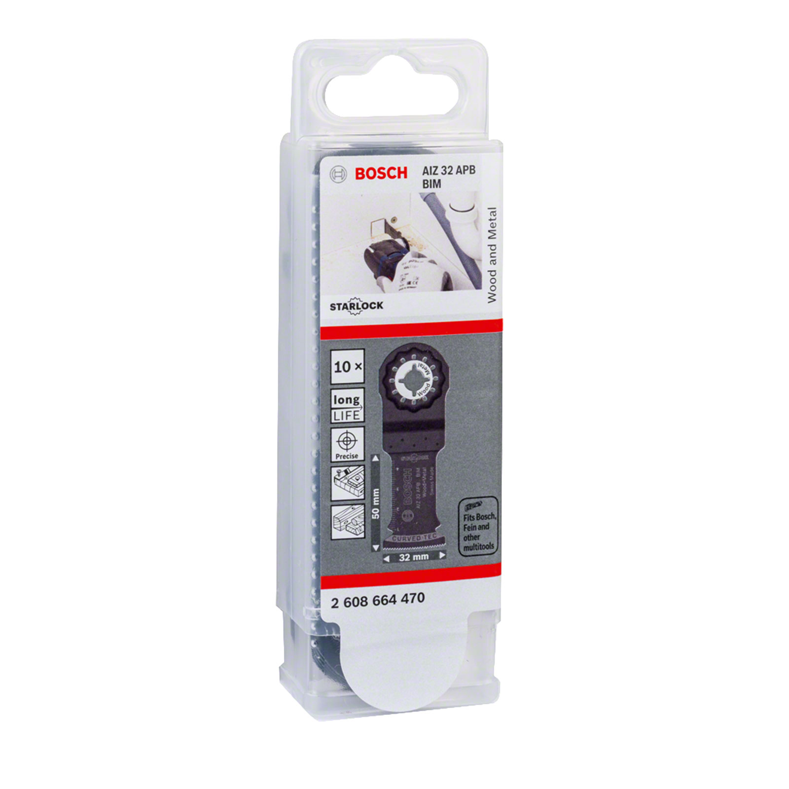 Bosch Professional Tauchsaegeblatt      RB - 10ER AIZ 32 APB Tauchsaegeblatt