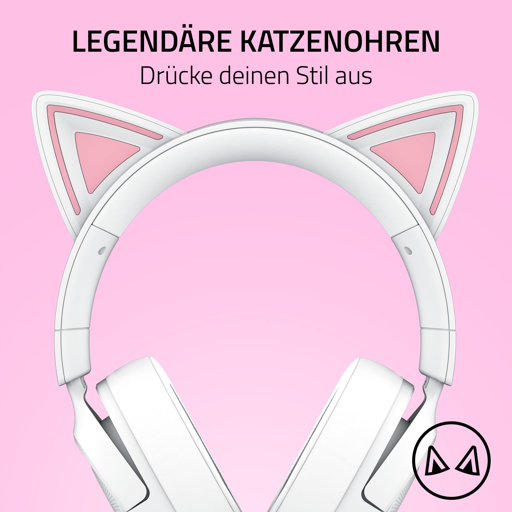Razer Kraken Kitty V3 X - Kabelgebundenes Kitty-Headset für Gaming