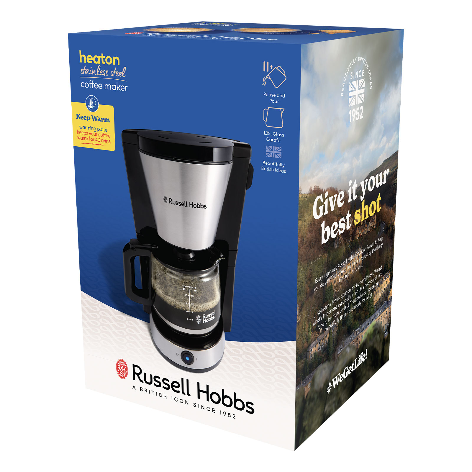 Russell Hobbs 27400-56 Heaton Filterkaffeemaschine