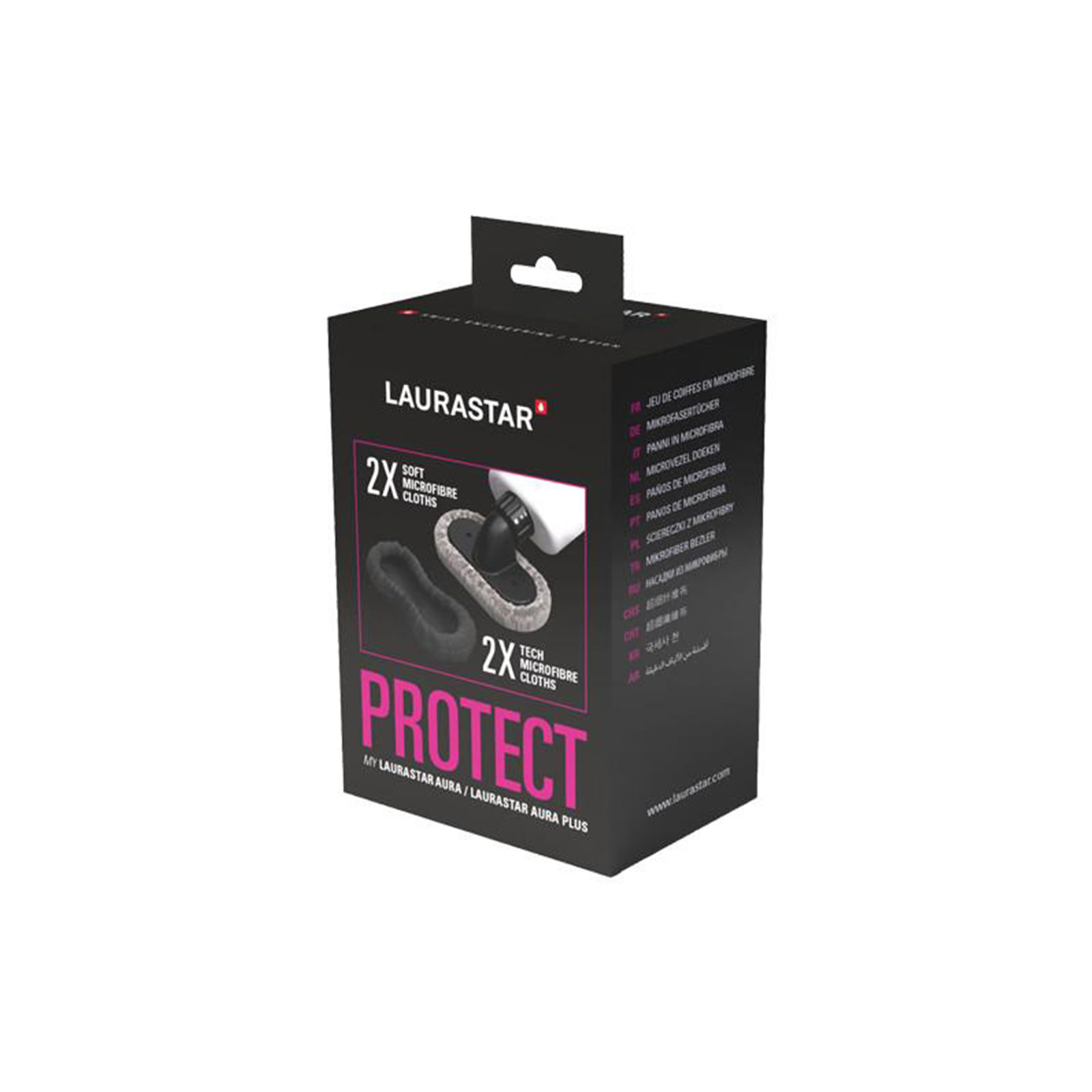 LAURASTAR Mikrofasertücher 4er-Pack