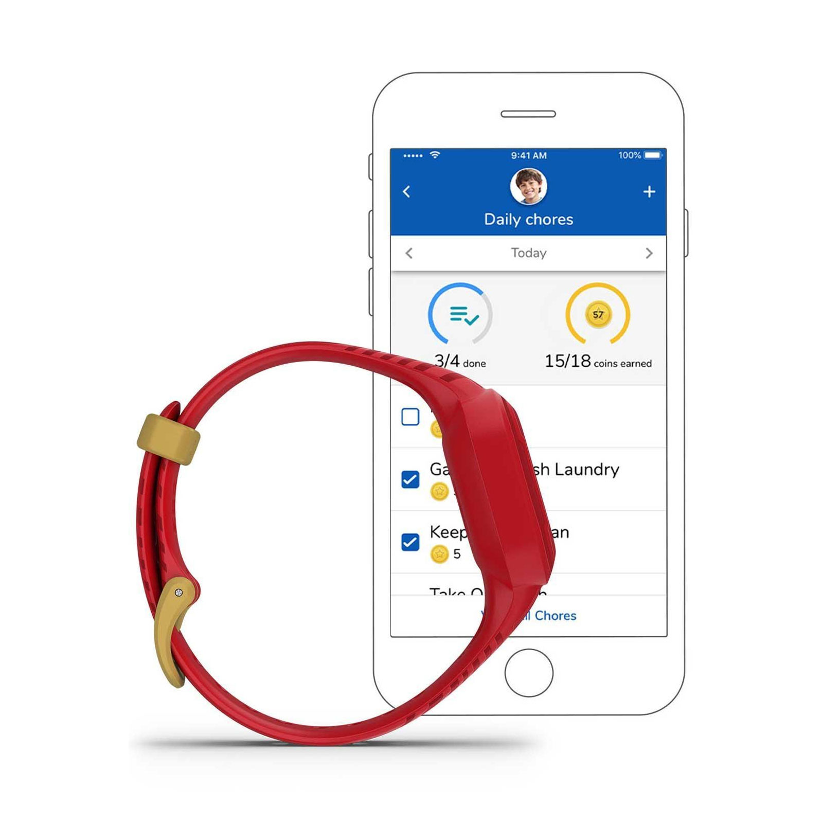 Garmin vívofit jr. 3, Marvel Iron Man