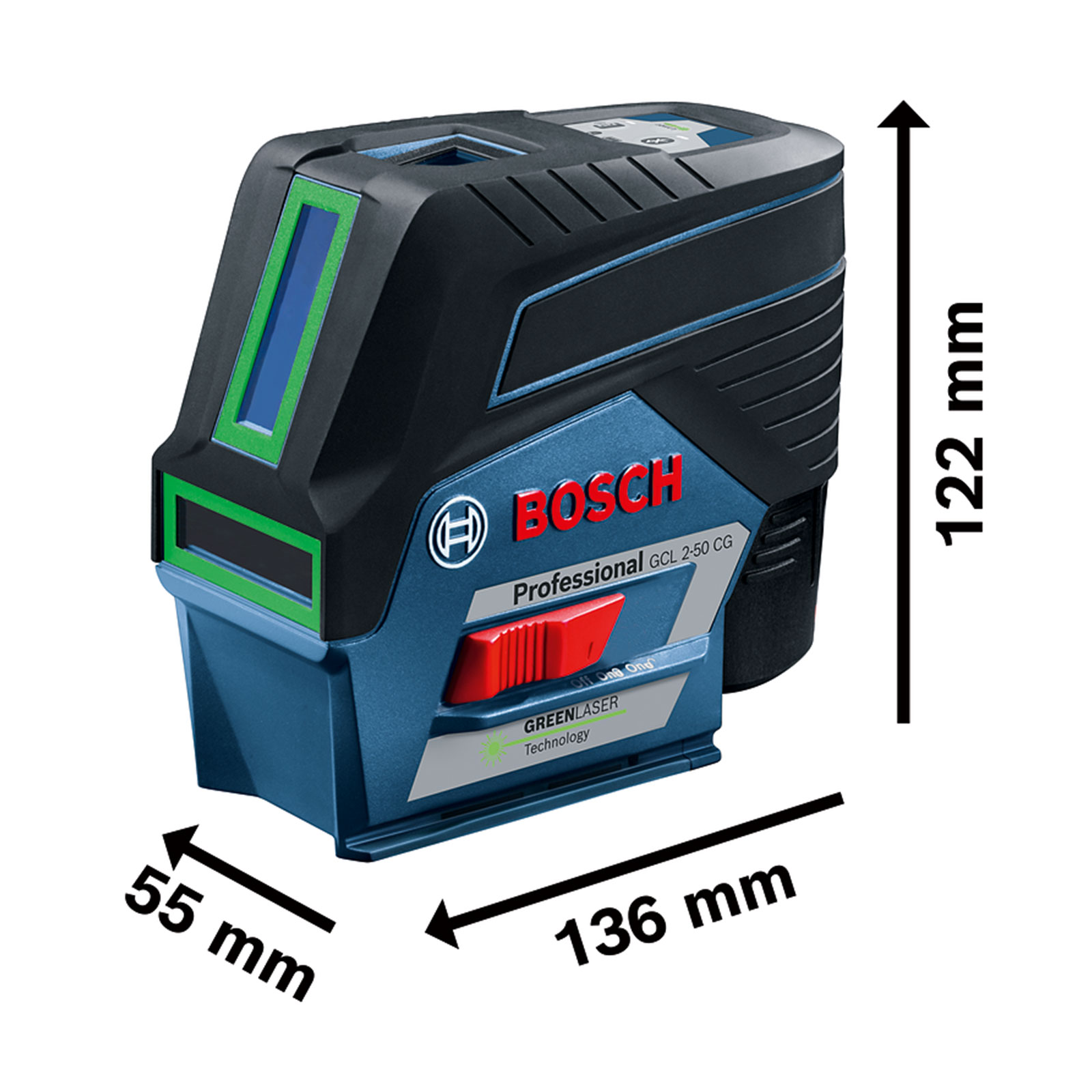 Bosch Professional GCL 2-50 CG Kombilaser
