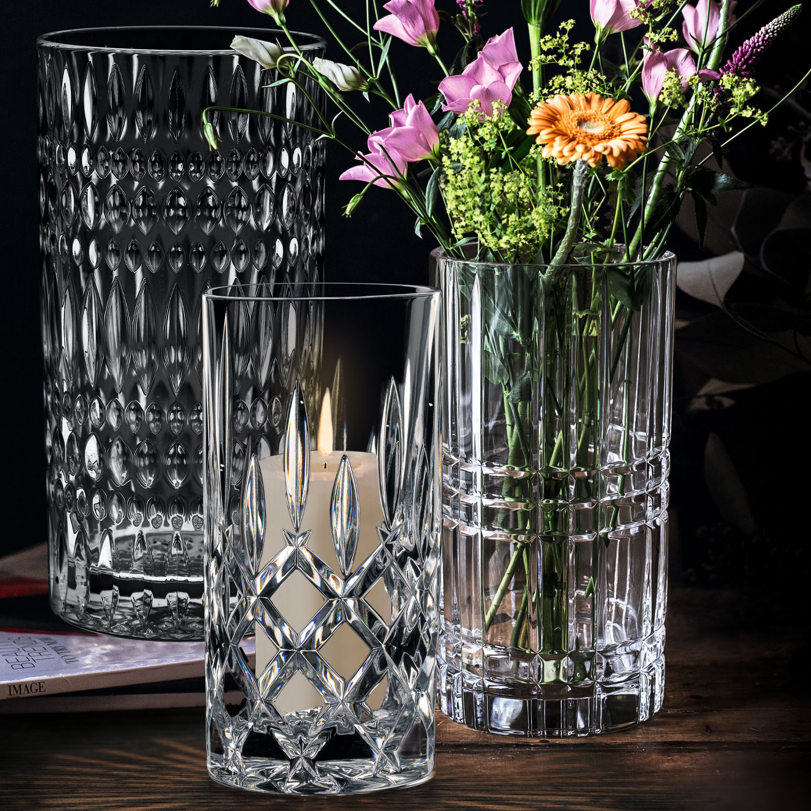 Nachtmann Ethno 106381 Vase/Windlicht 28cm