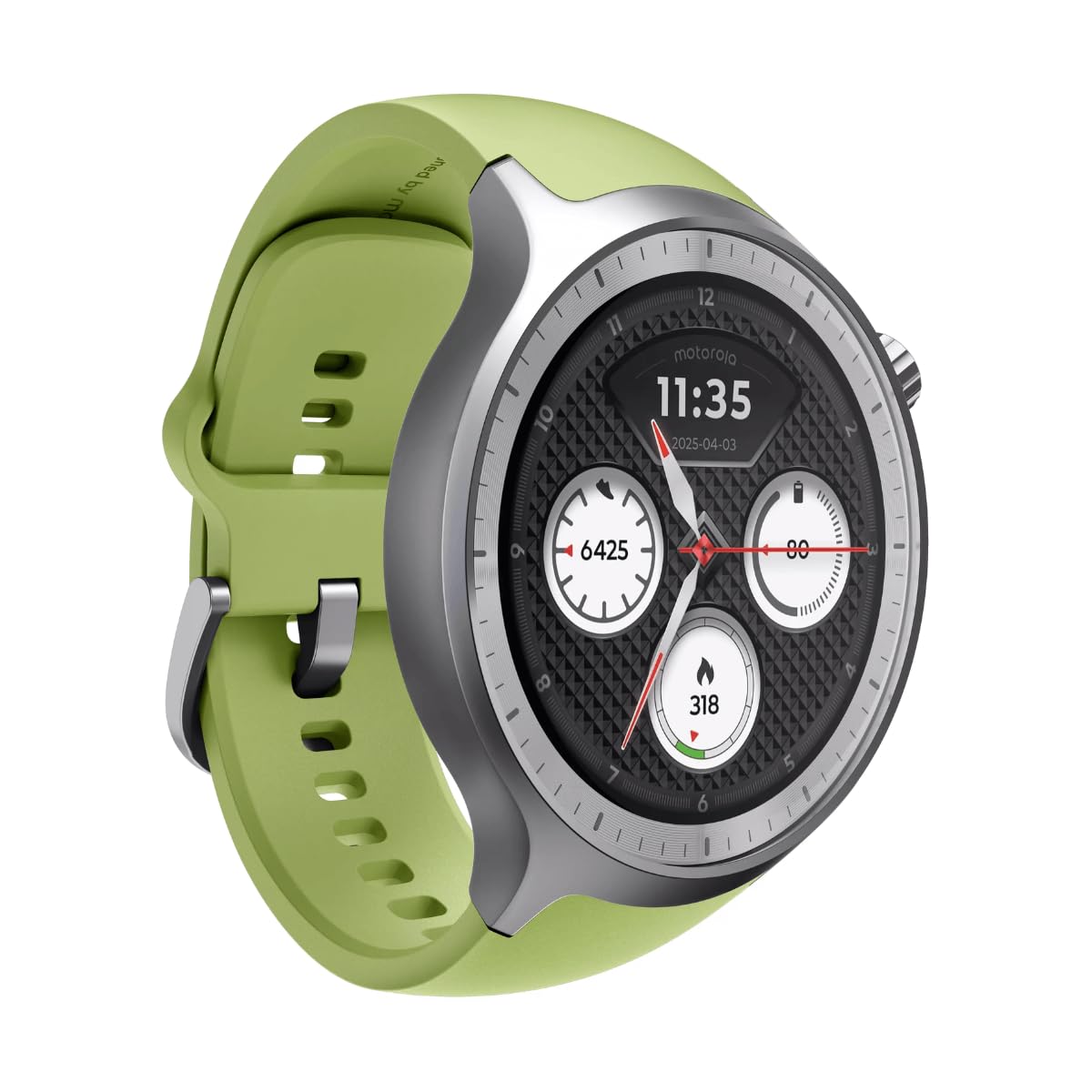 Motorola Watch Premium Silver + Herbal Garden