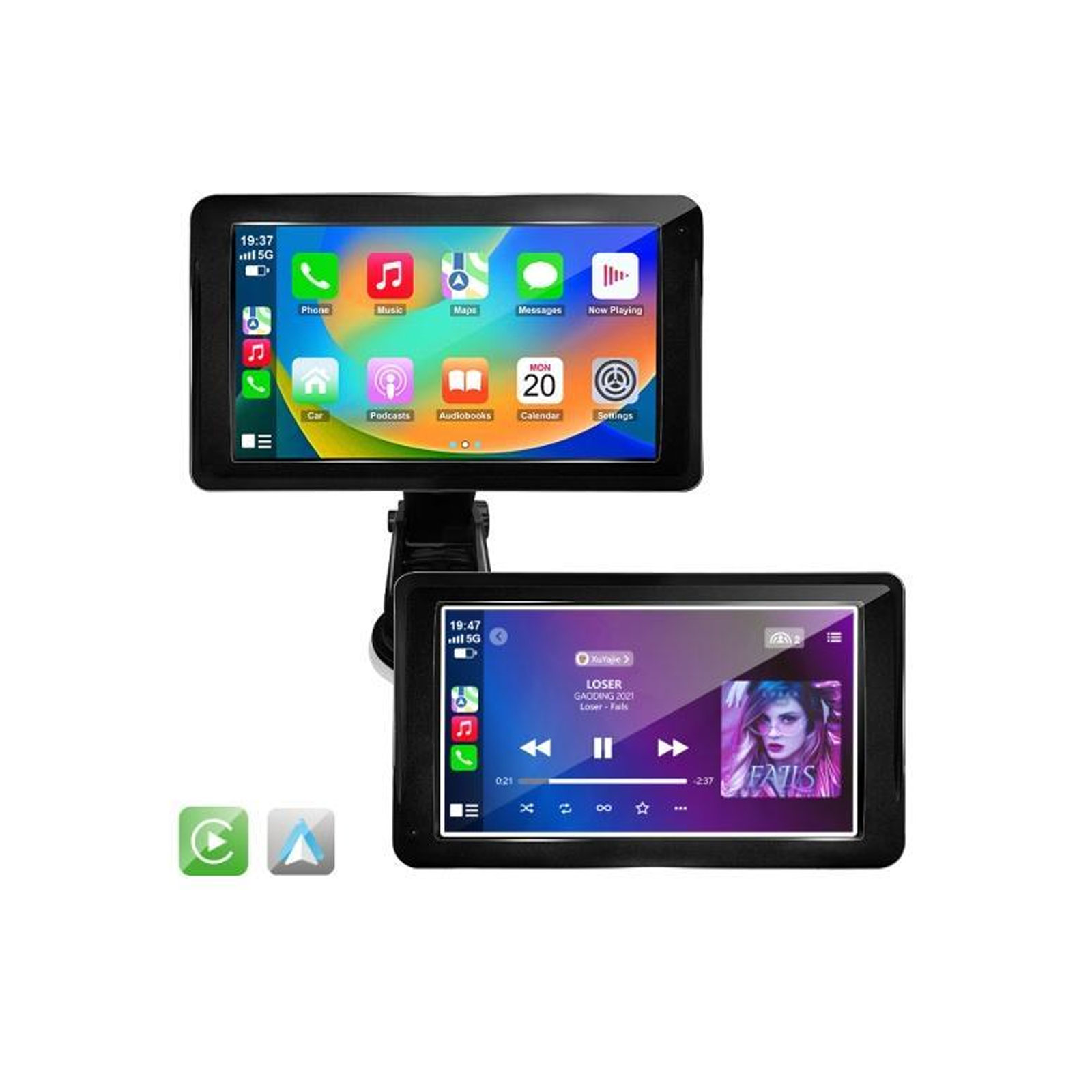 TECHNAXX Wireless Car Play & Android Auto Display TX-320