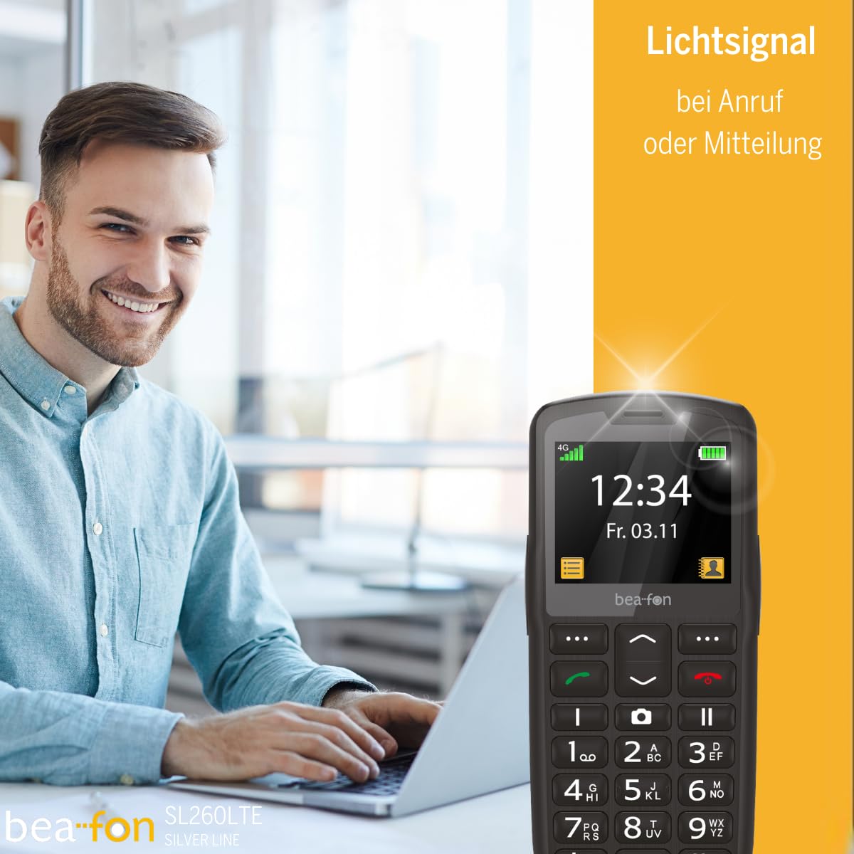 Beafon SL260 LTE (4G) Handy