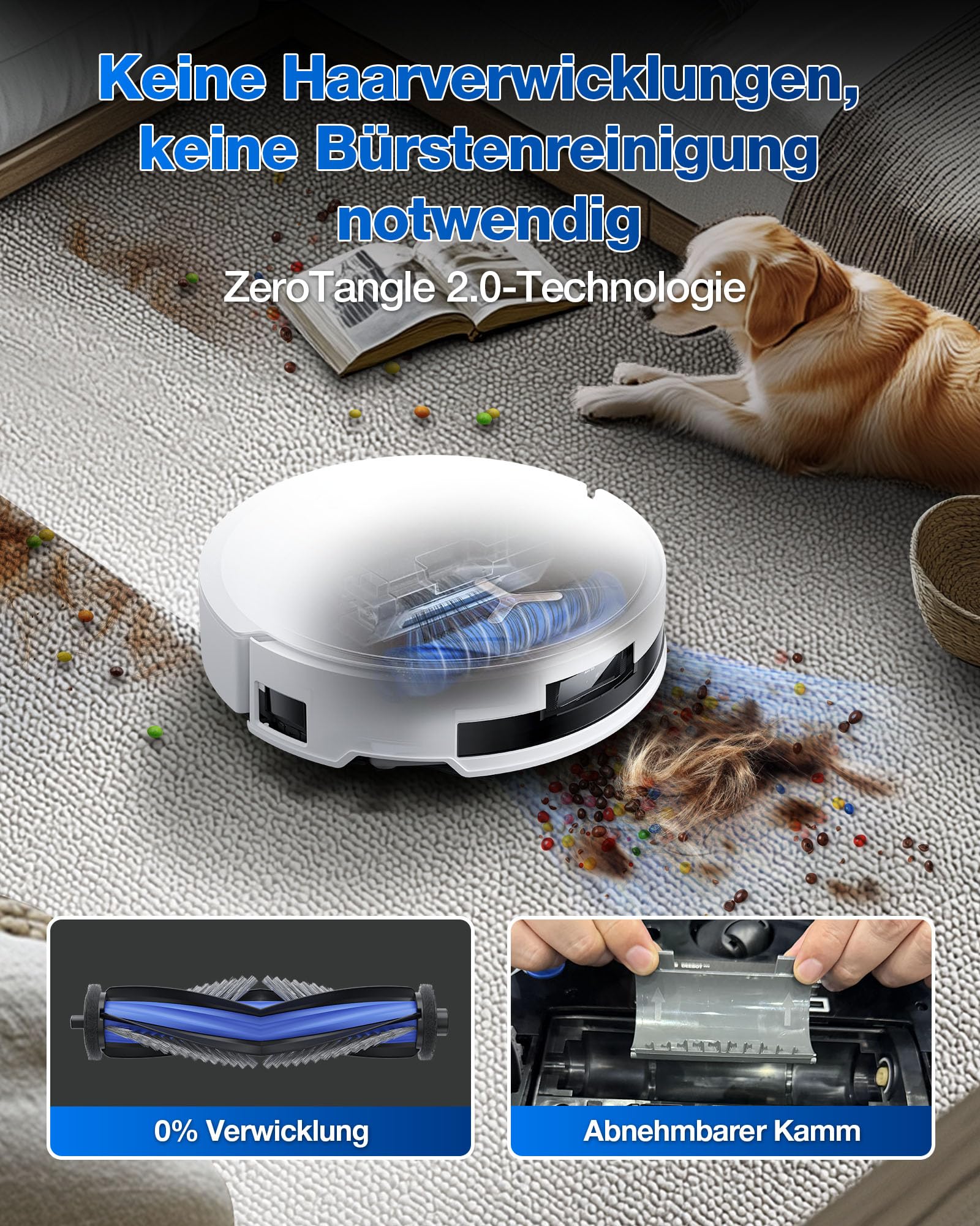 Ecovacs Deebot T50 Max Pro Omni Weiß