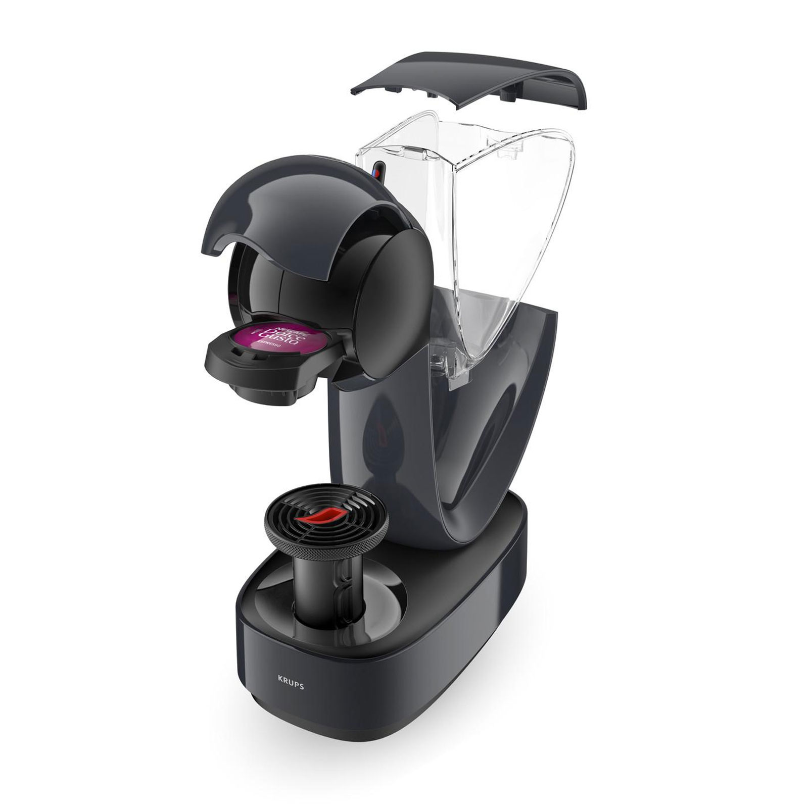 Krups KP 173B Nescafe Dolce Gusto Infinissima Cosmic-Grey inkl. NESCAFÉ Dolce Gusto Grande Intenso
