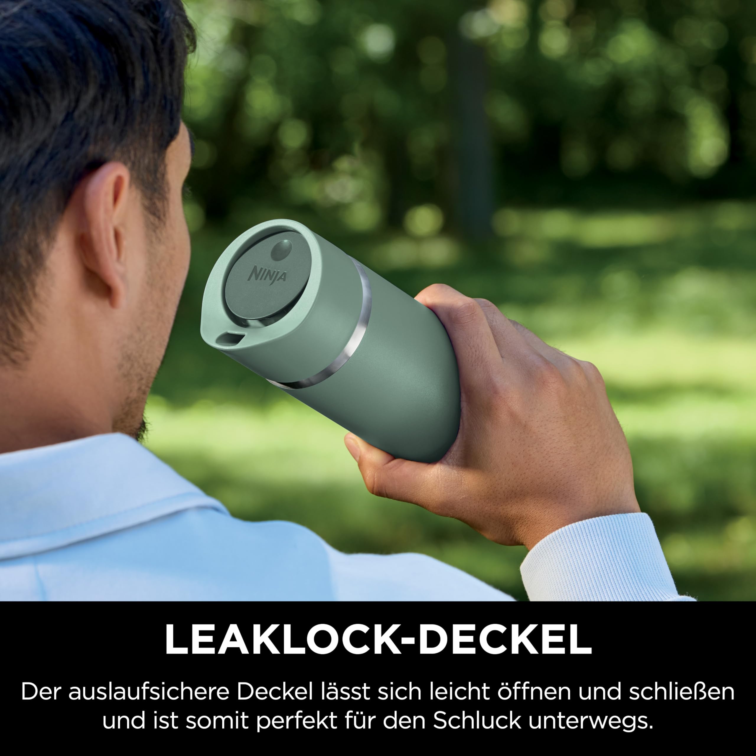 Ninja 300 ml Sip Perfect Trinkflasche für Heißgetränke