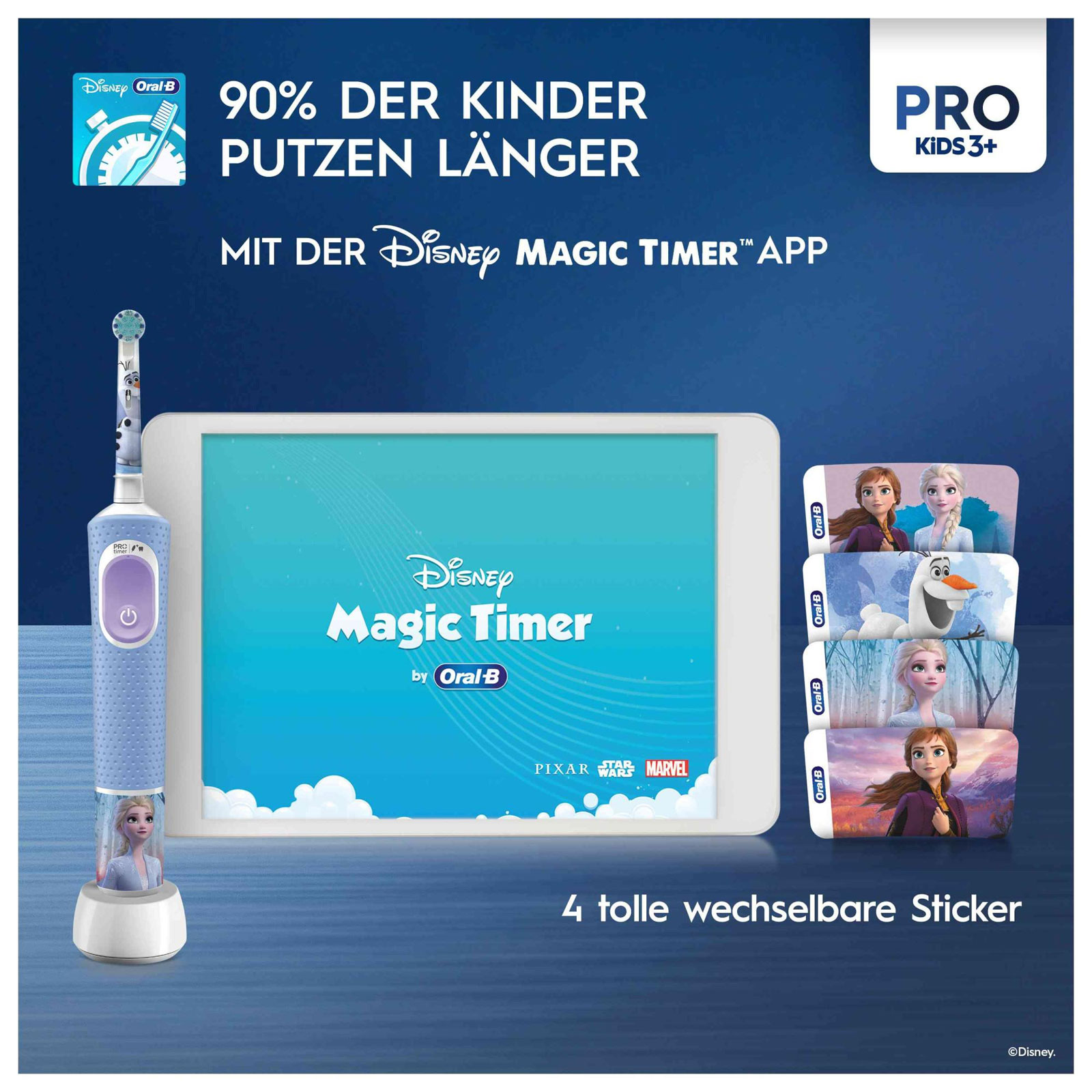 Oral-B Zahnbürste Pro Kids Disney Frozen