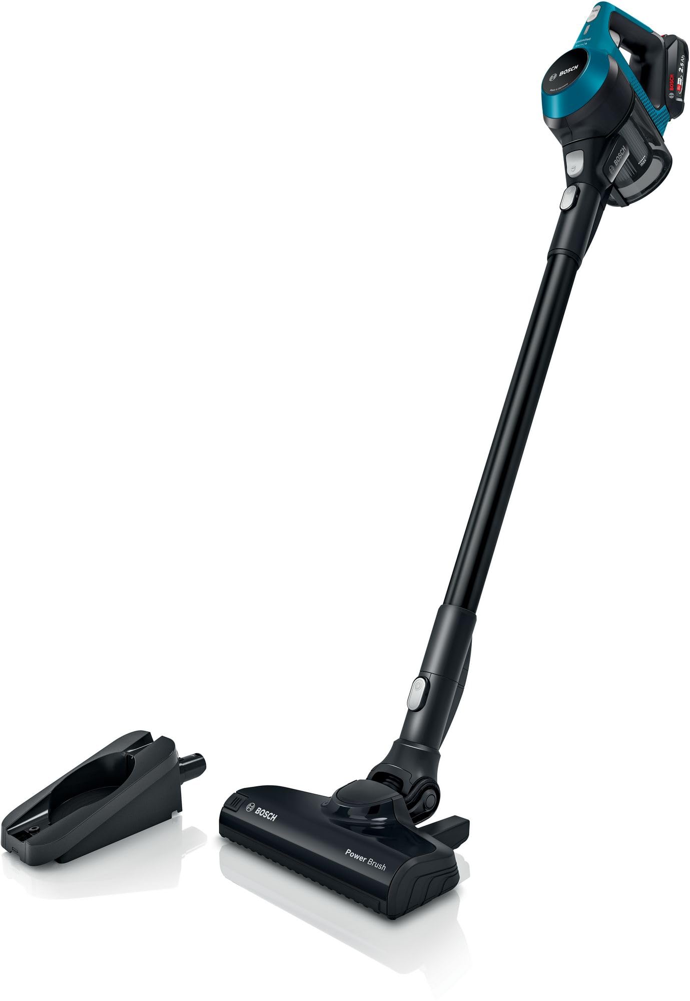 BOSCH BBS611LAG Akku Staubsauger kabellos, mit Stiel, bis zu 30 min. Laufzeit