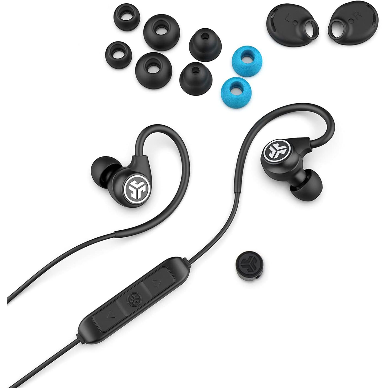 JLab Fit Sport 3 Wireless Earbuds Kabellose Bluetooth In-Ear Sport Kopfhörer 