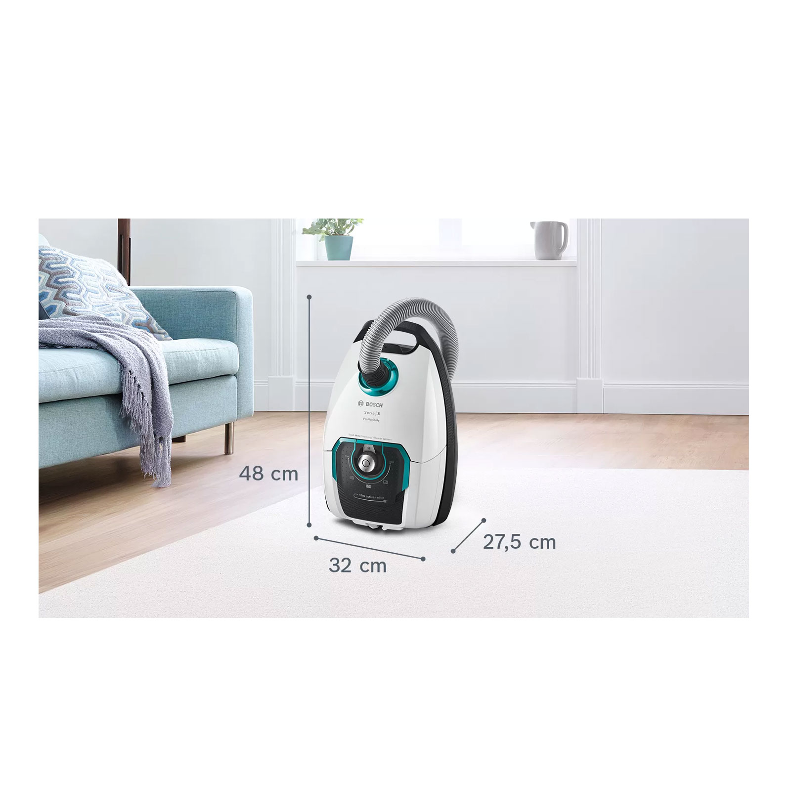 Bosch BGL8XHYG Serie 8 ProHygienic Staubsauger