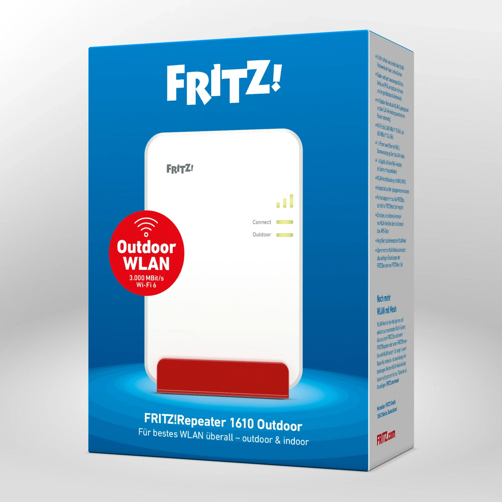 AVM FRITZ!Repeater 1610 Outdoor Repeater Mesh IP54