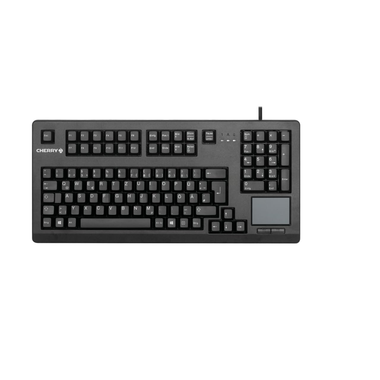 CHERRY G80-11900, Kompakte Mechanische Tastatur mit Nummernblock