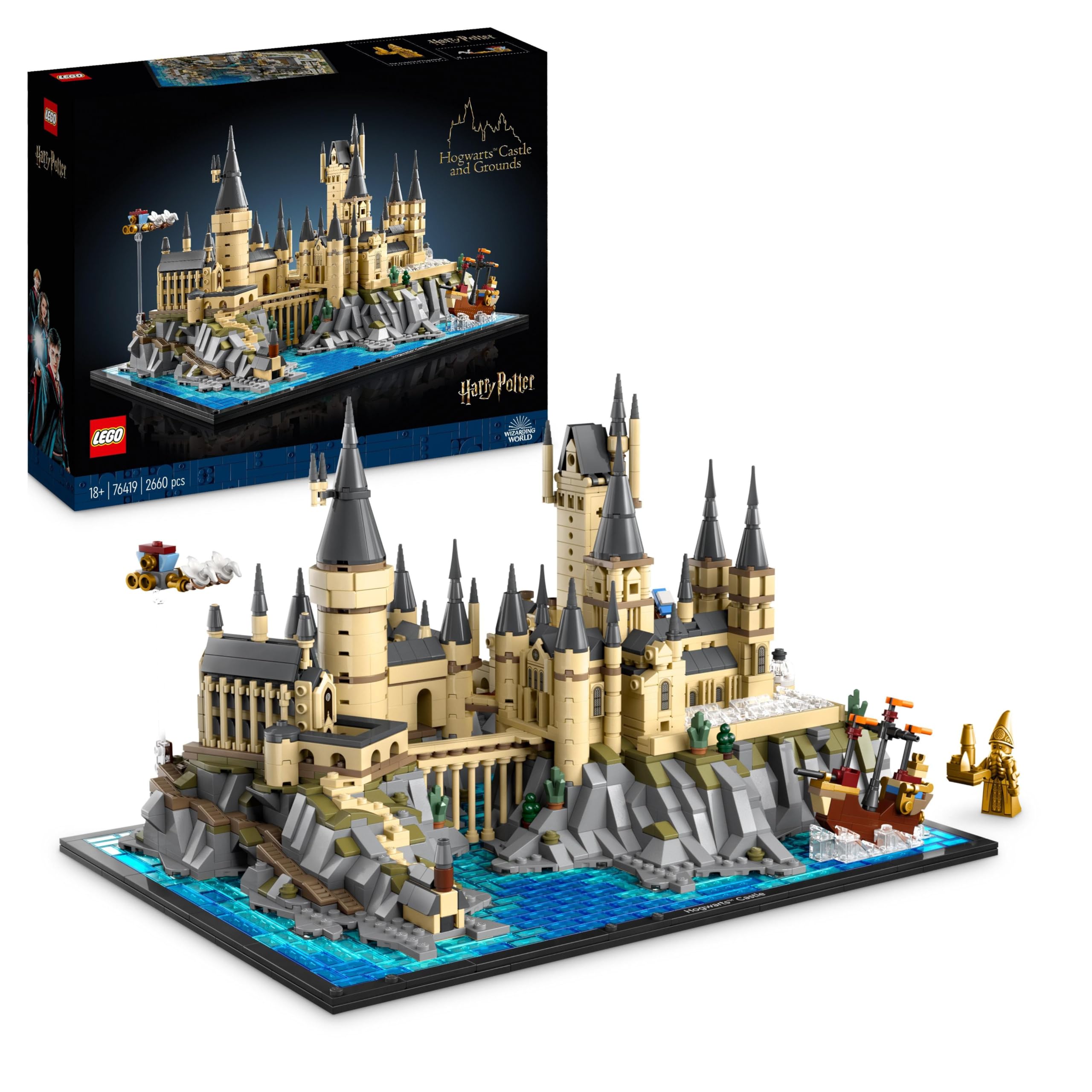 LEGO Harry Potter Schloss Hogwarts mit Schlossgelände 76419