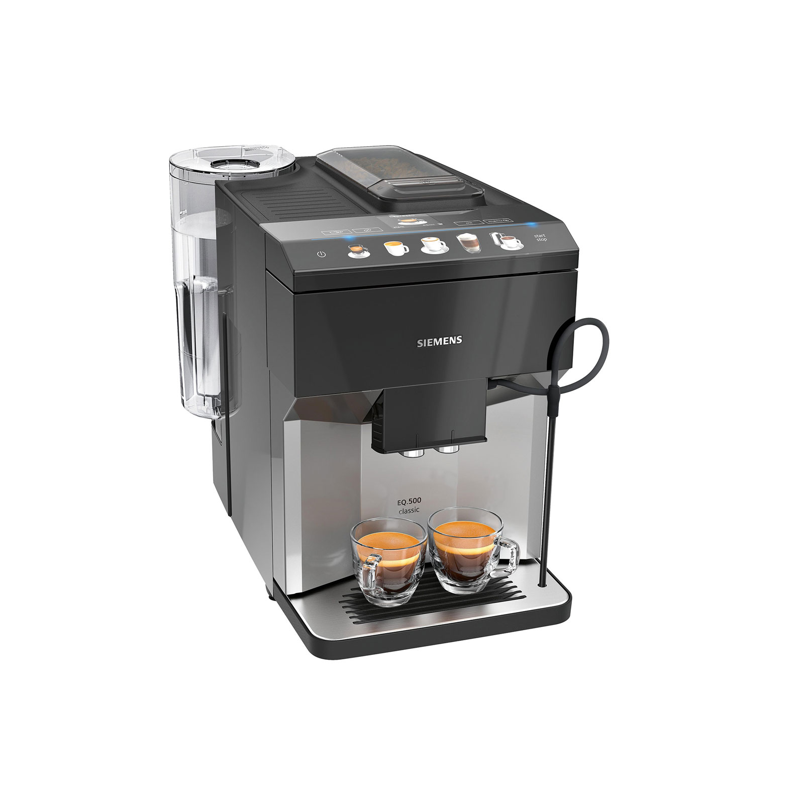 Siemens TP503D04 EQ.500 Classic Kaffeevollautomat + TZ80001A  Reinigungstabletten + TZ80002A Entkalkungstabletten