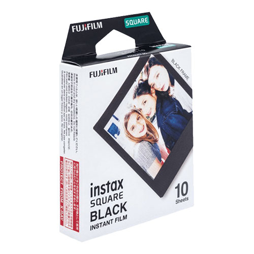 FUJIFILM  Instax Square Black Frame WW1