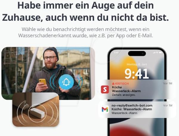 SwitchBot WLAN Wassermelder