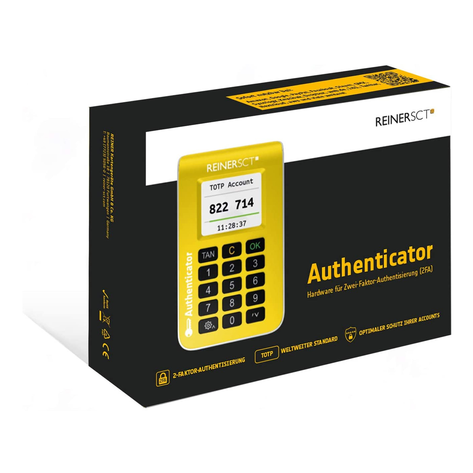 REINER SCT AUTHENTICATOR REINER SCT AUTHENTICATOR
