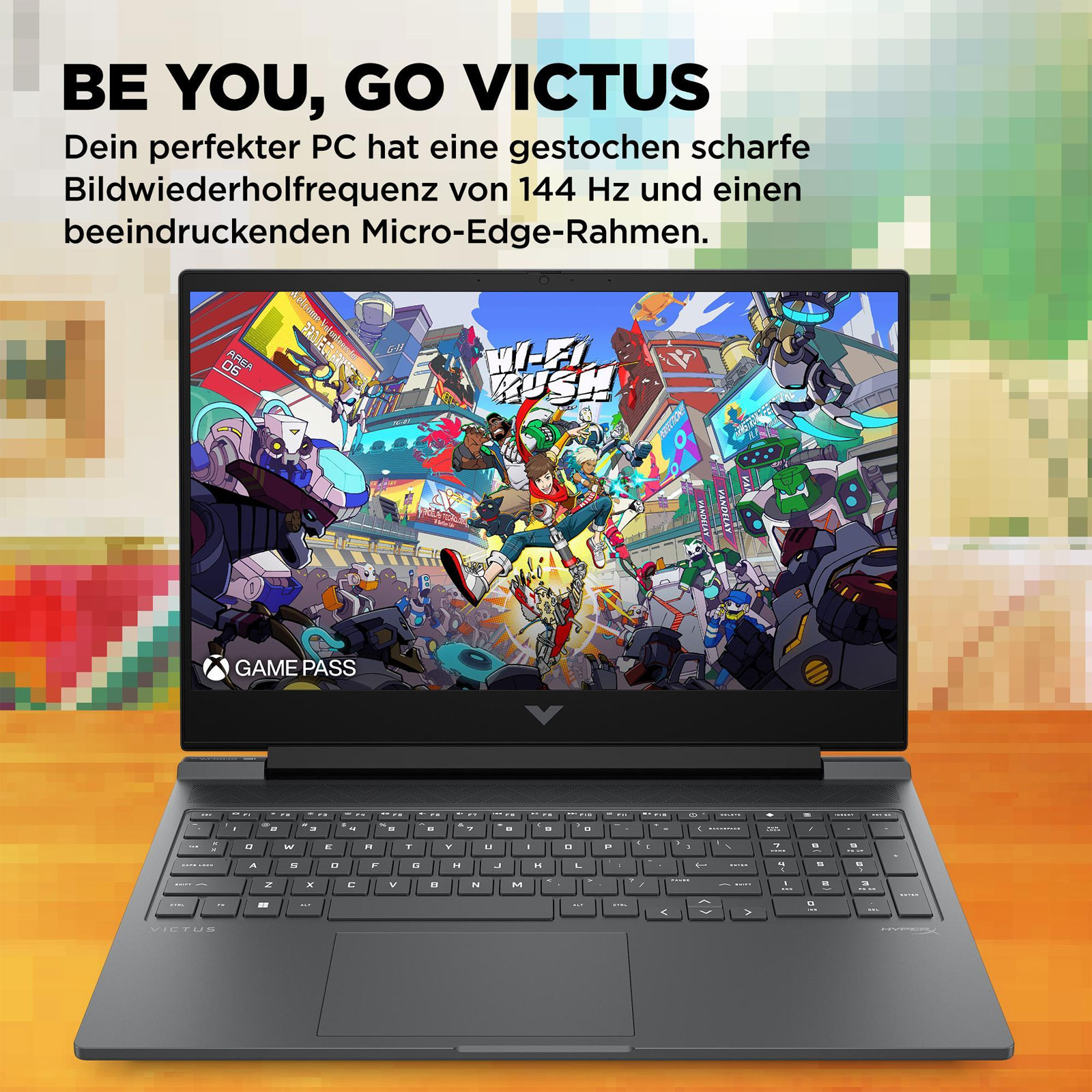 HP Victus 16-r1674ng, , 16,1 Zoll, Full HD, Intel Core i7-14700HX, 16 GB, 1 TB M.2 SSD, RTX 4060